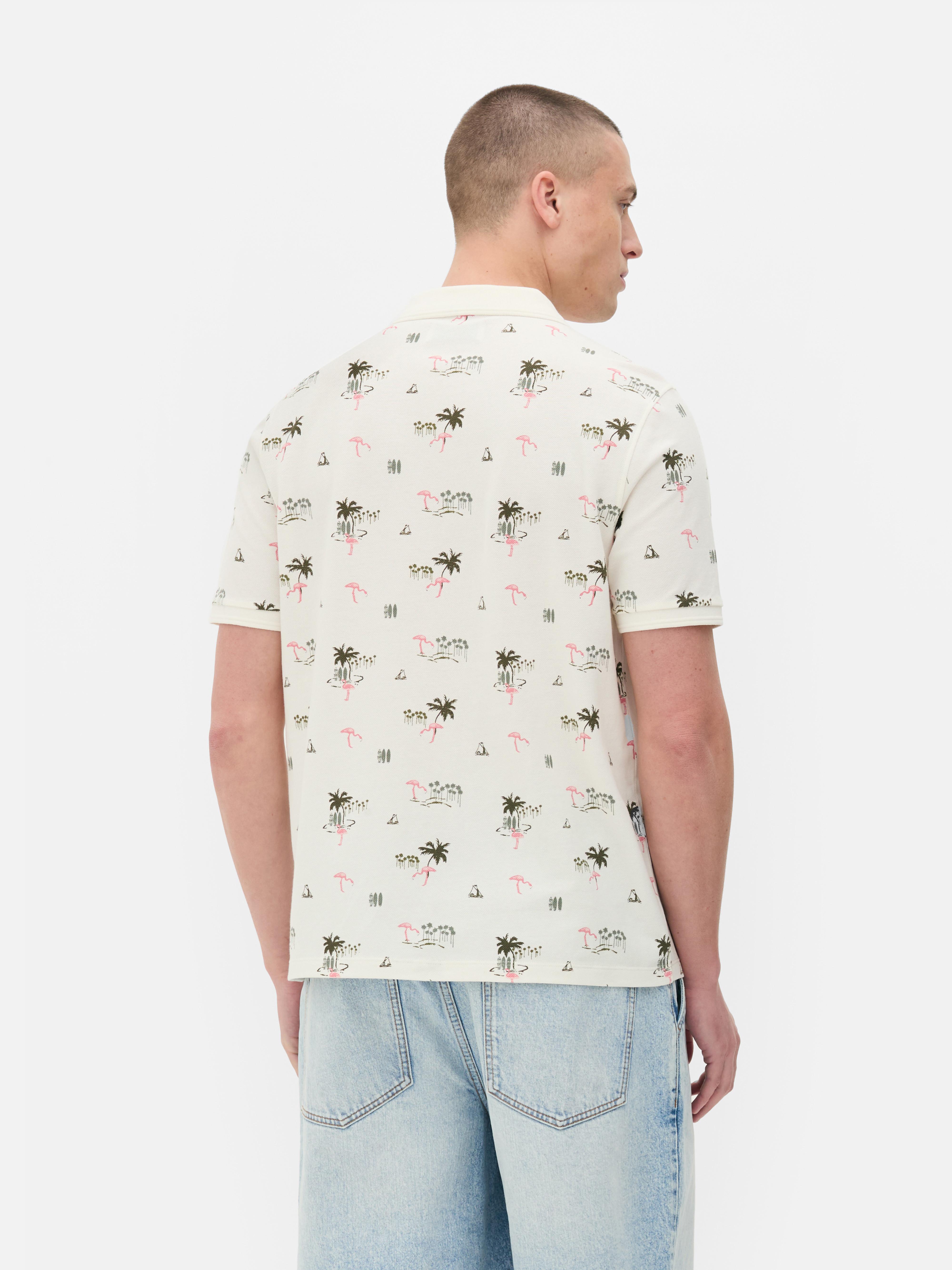 Polo imprimé