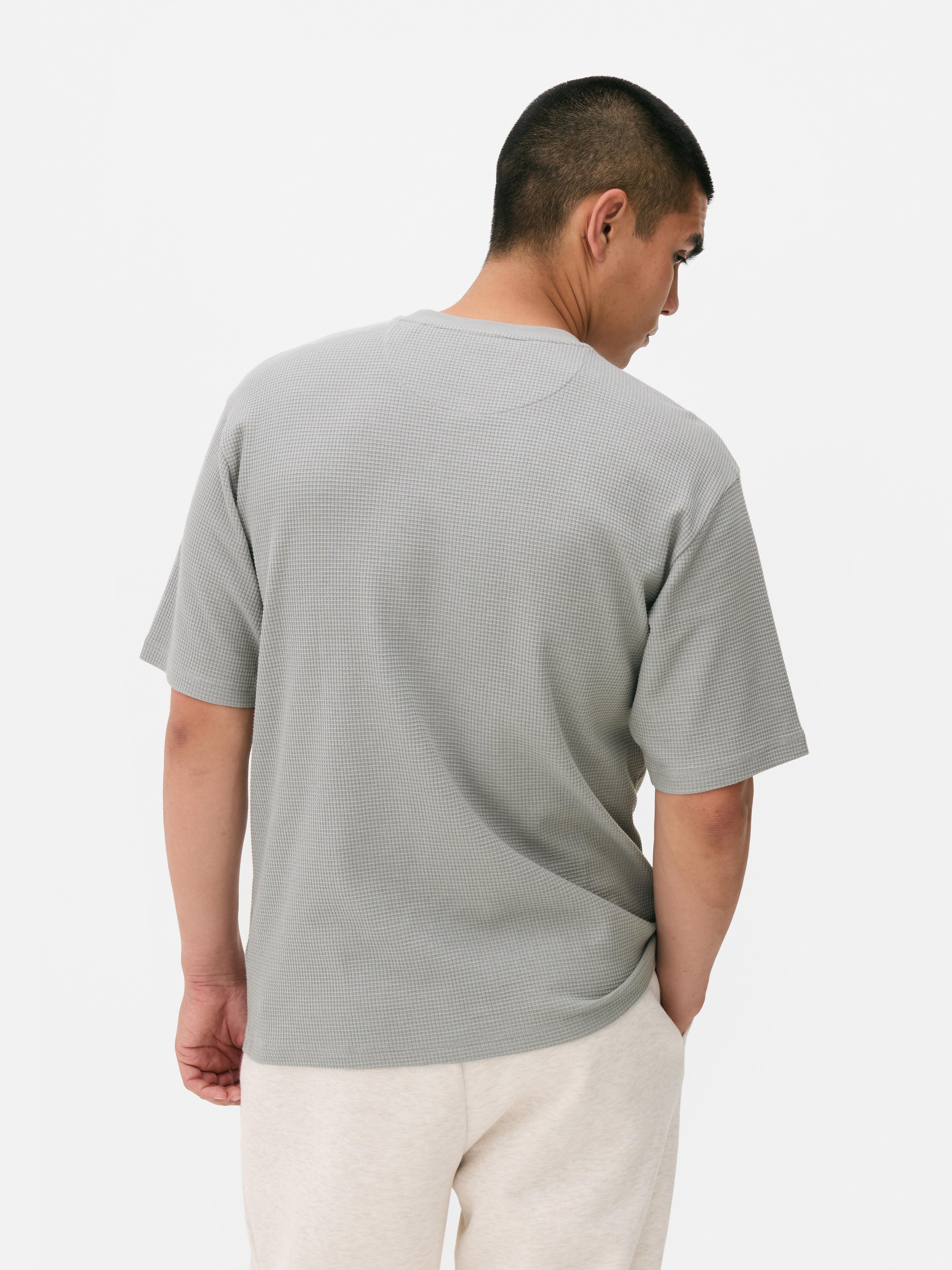 T-shirt Homme Common People Gris Thermique Texturé - Taille M - Occasion Parfait état