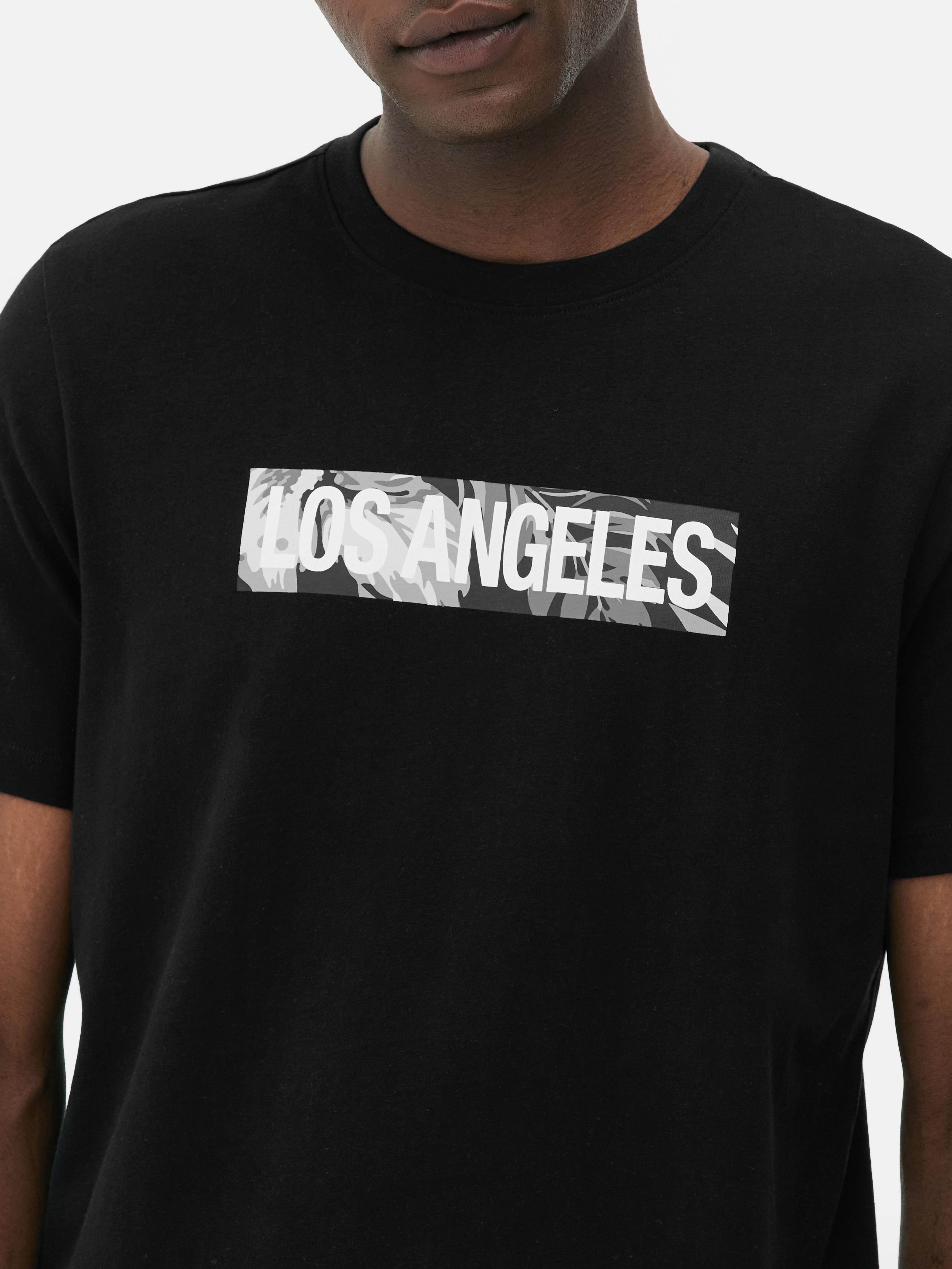 T-shirt manga curta Los Angeles