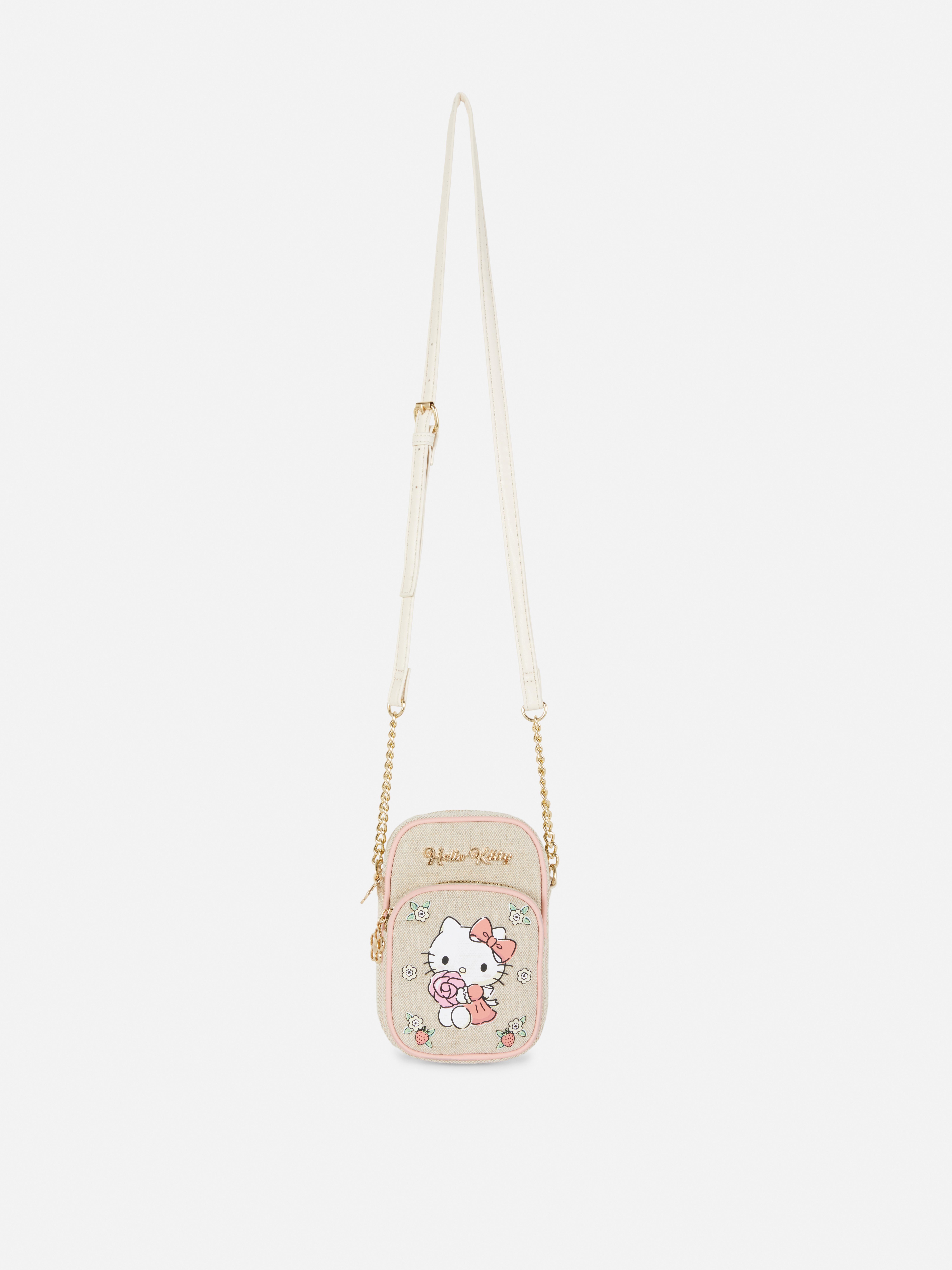 Sacoche à bandoulière pour téléphone Hello Kitty