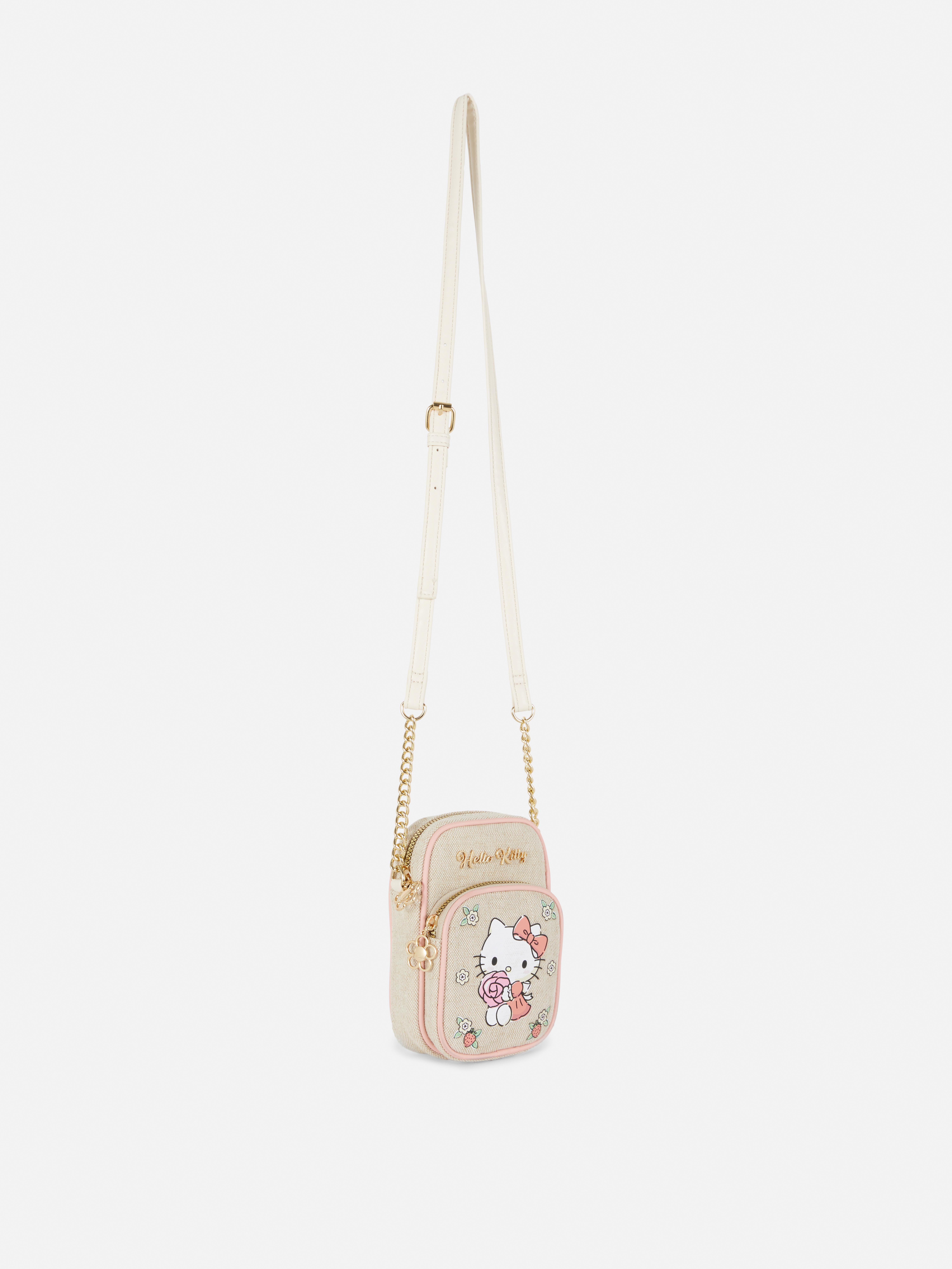 Geantă pentru telefon tip poștaș Hello Kitty