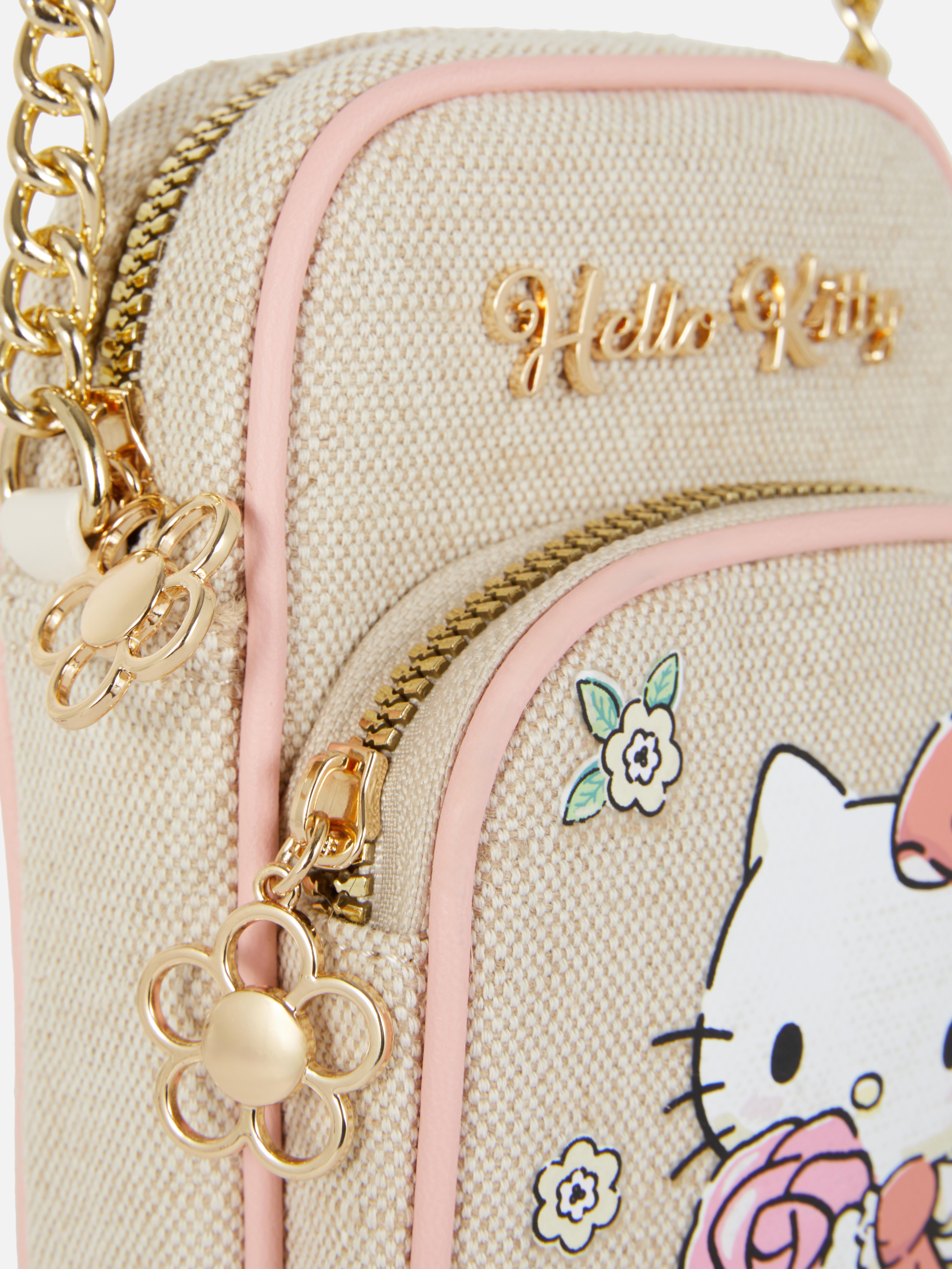 Geantă pentru telefon tip poștaș Hello Kitty
