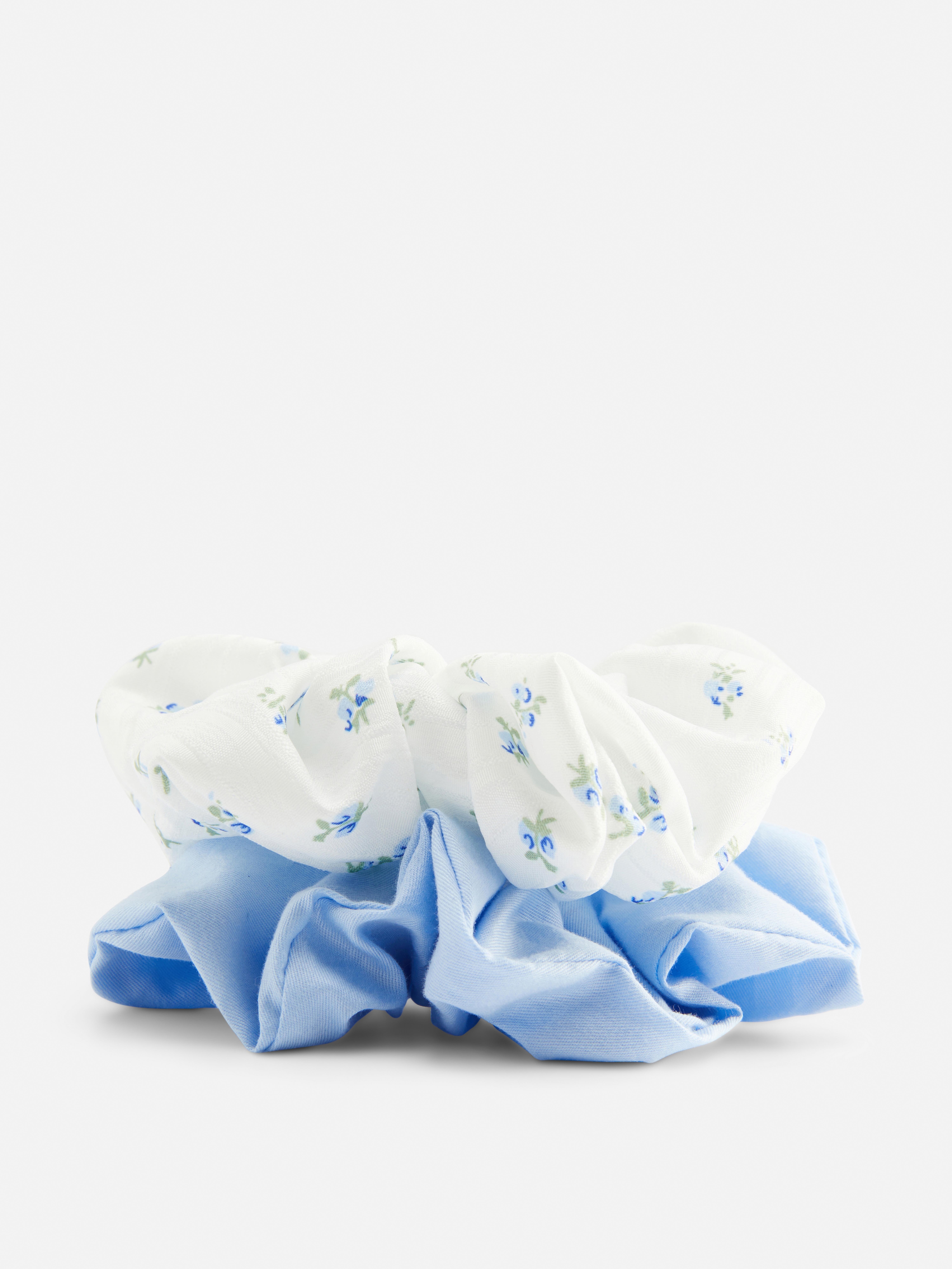 Verschillende haarscrunchies, set van 2
