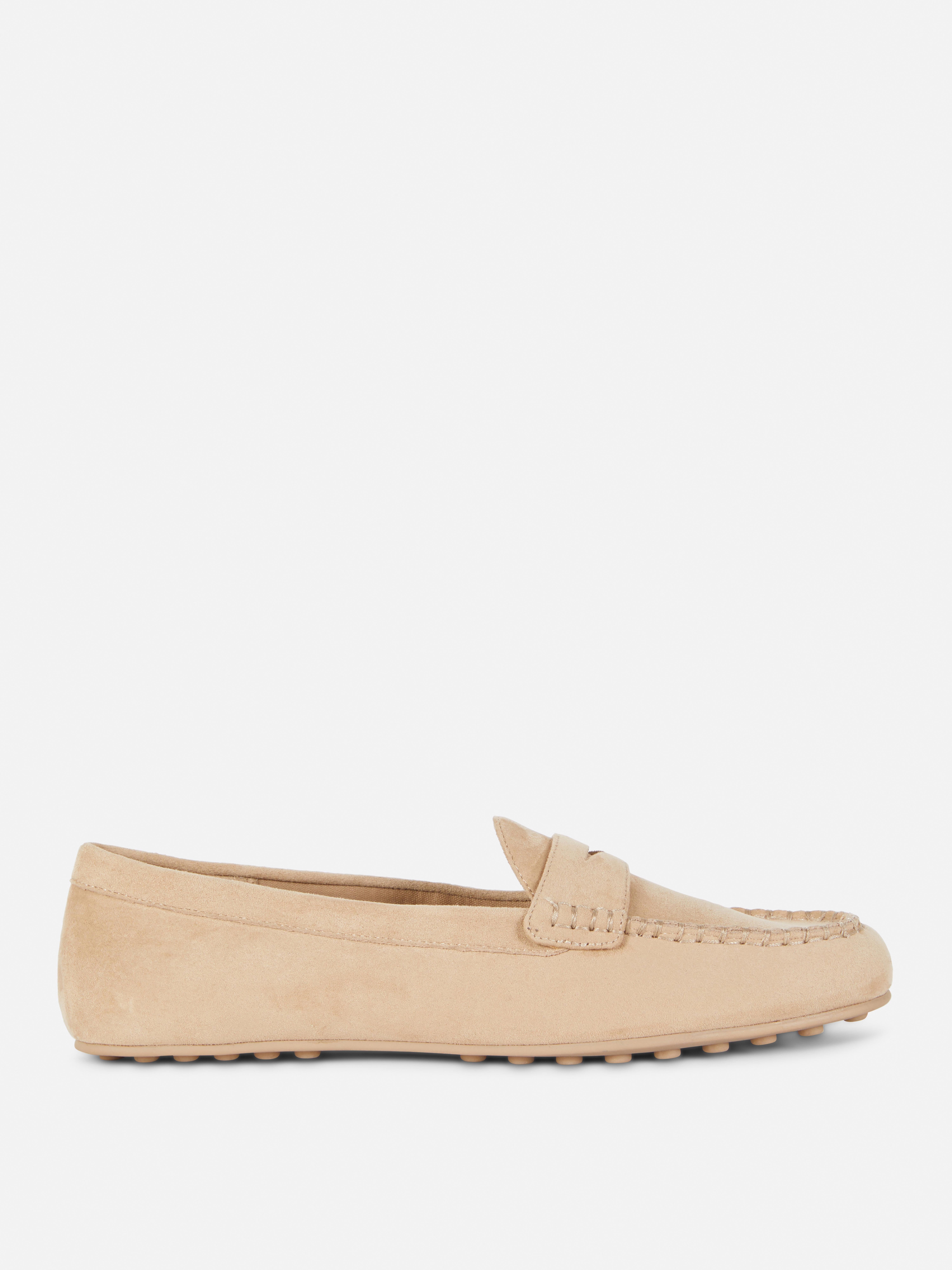 Suèdine loafers