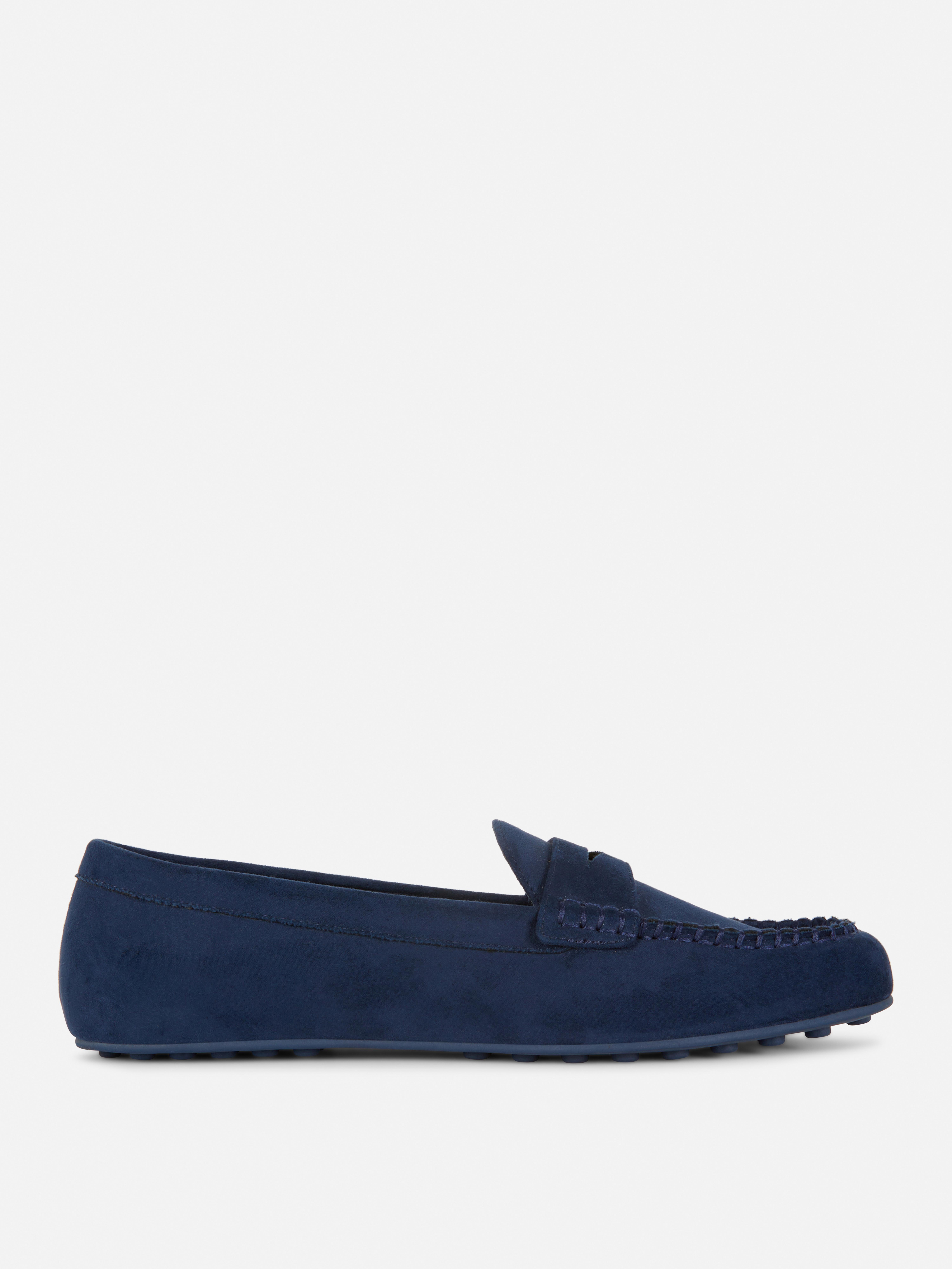 Suèdine loafers