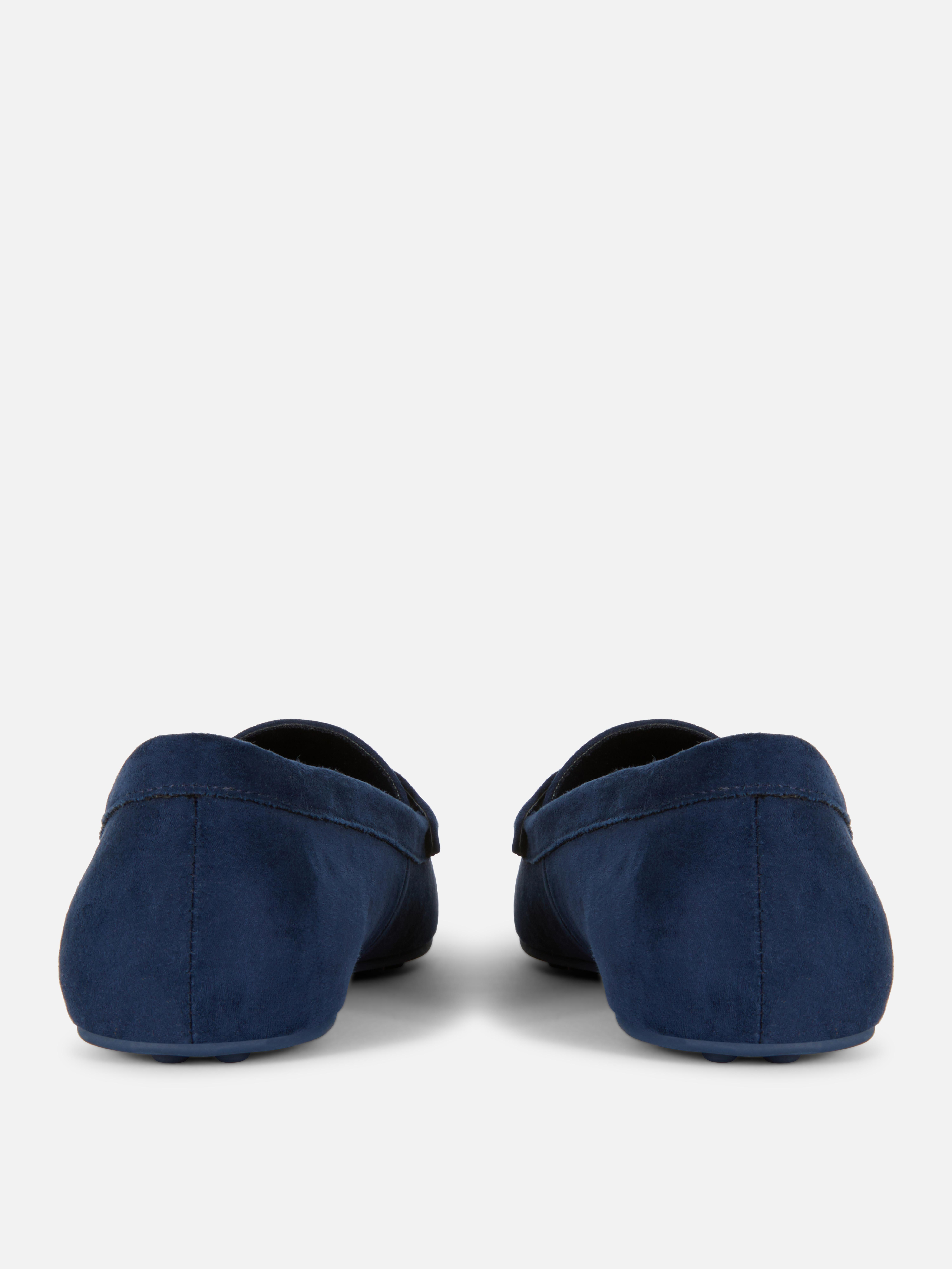 Suèdine loafers