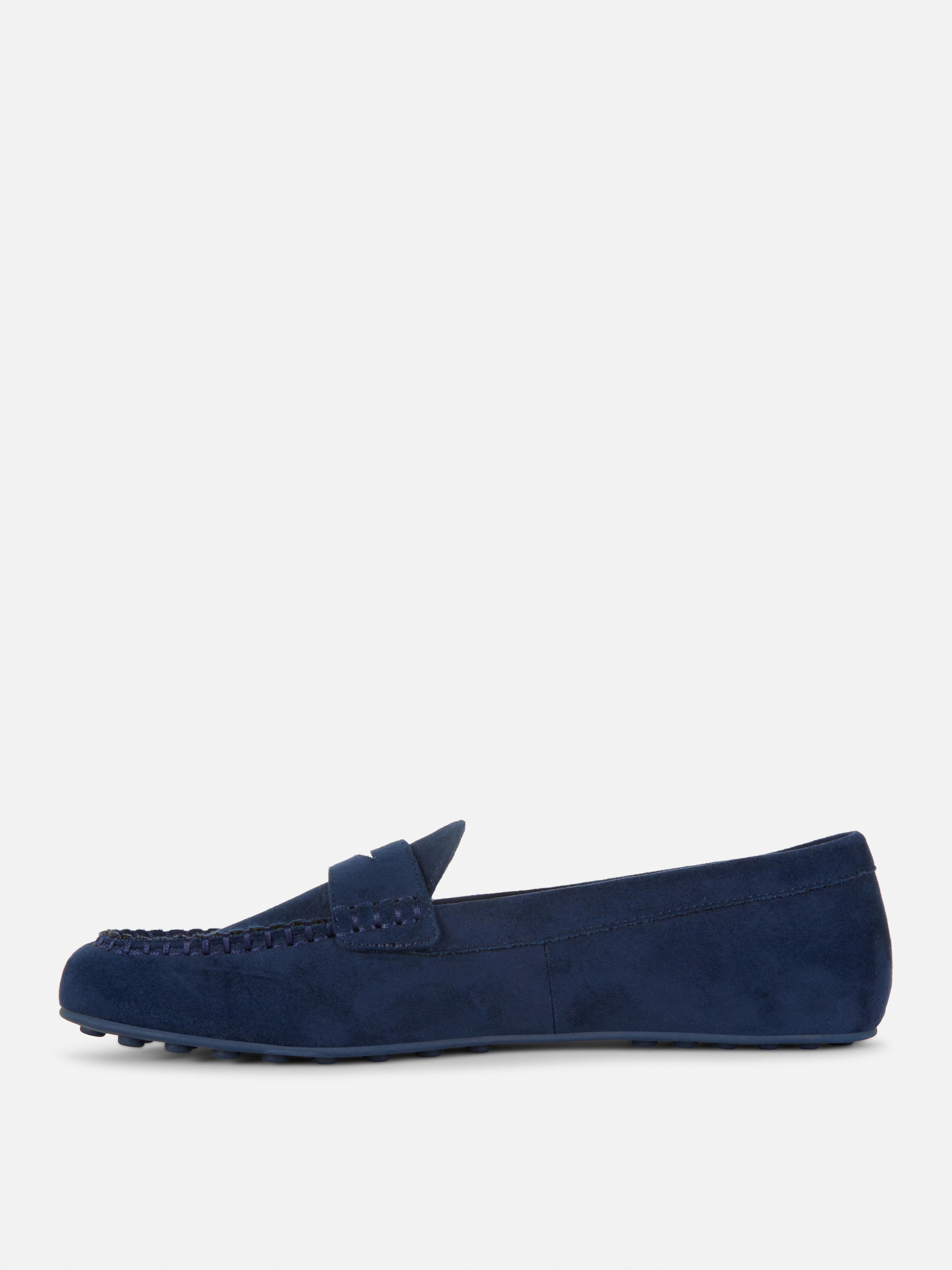 Suèdine loafers