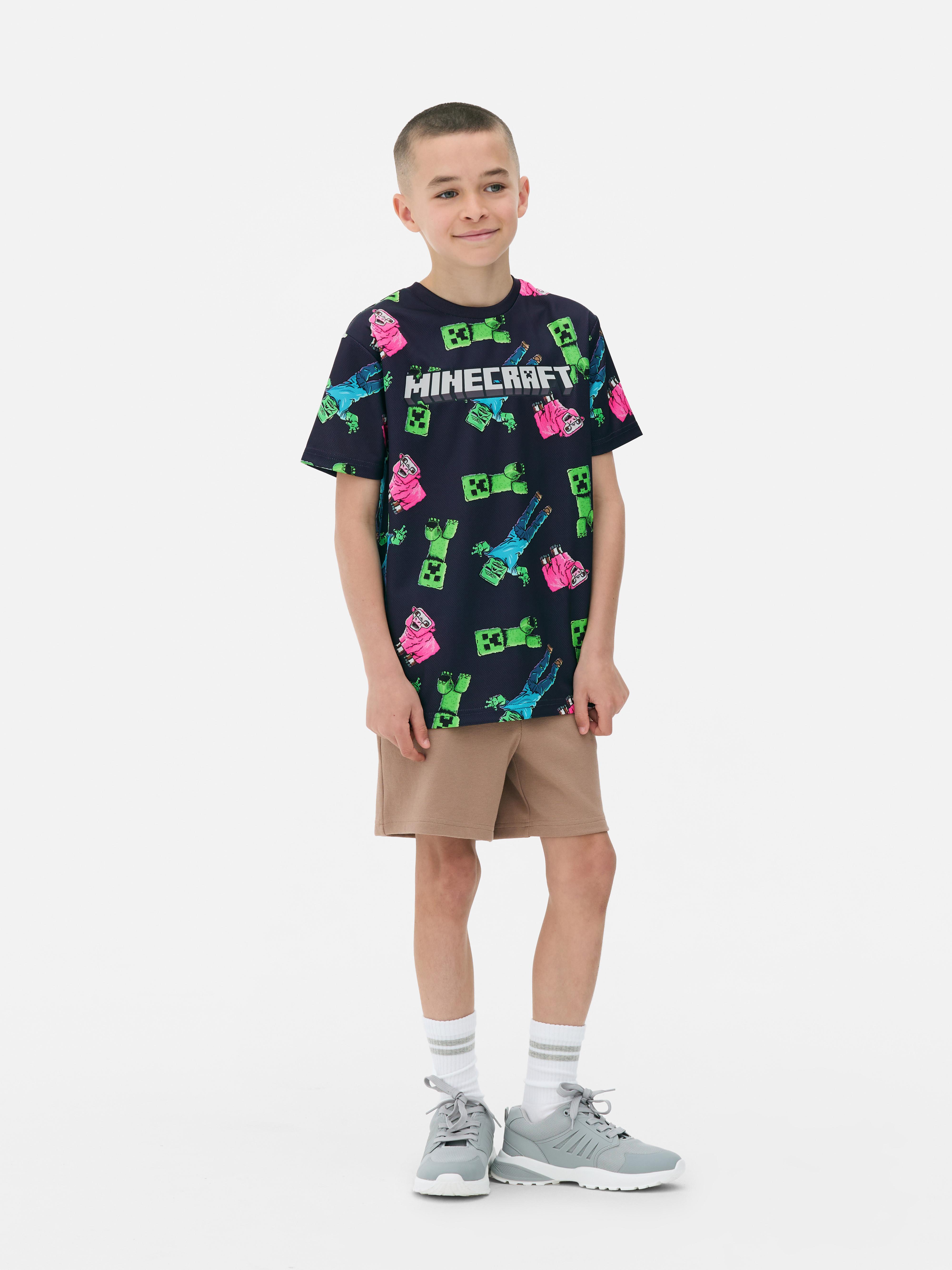 „Minecraft“ T-Shirt mit Muster