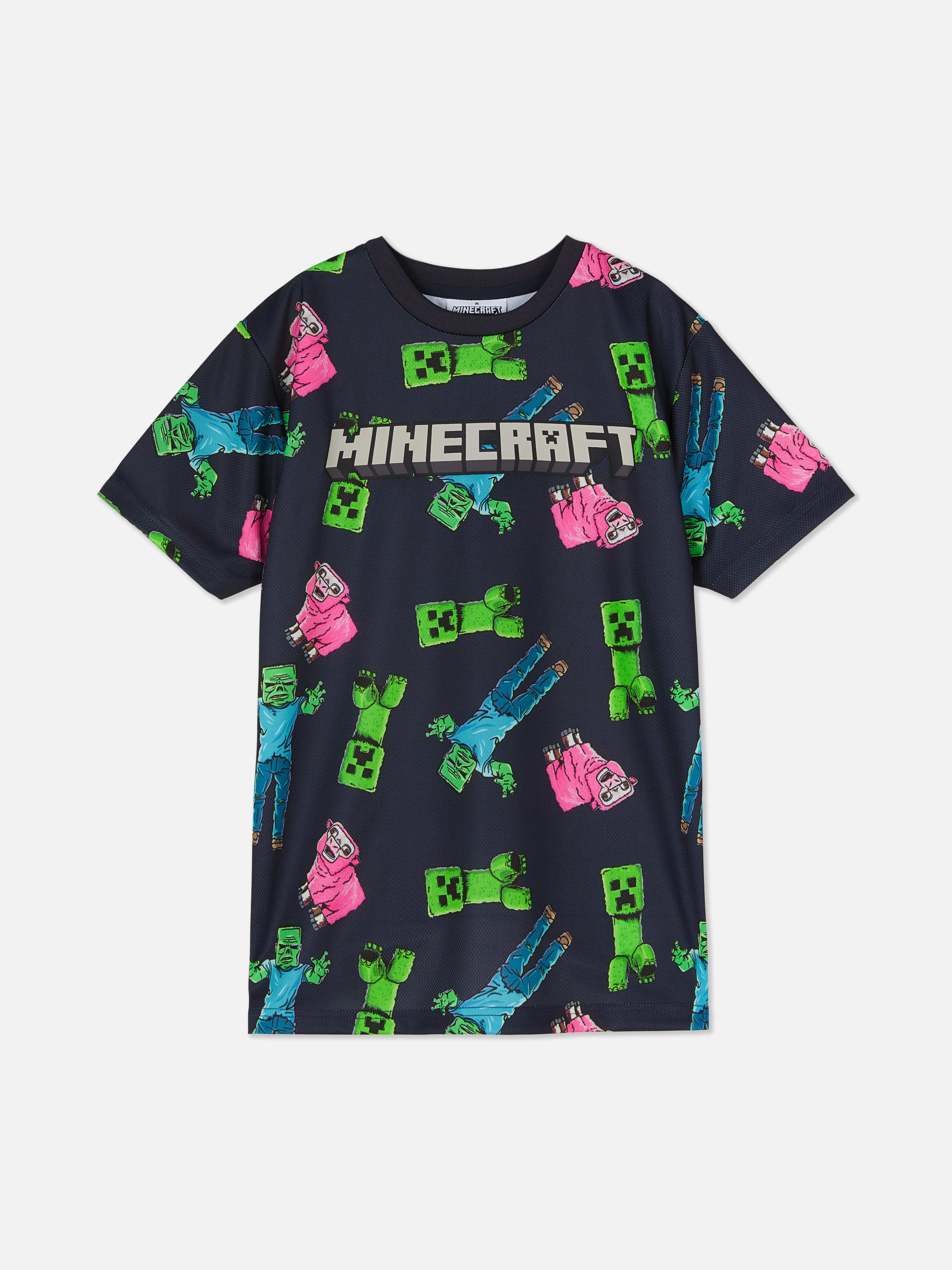 T-shirt z motywem postaci z Minecrafta