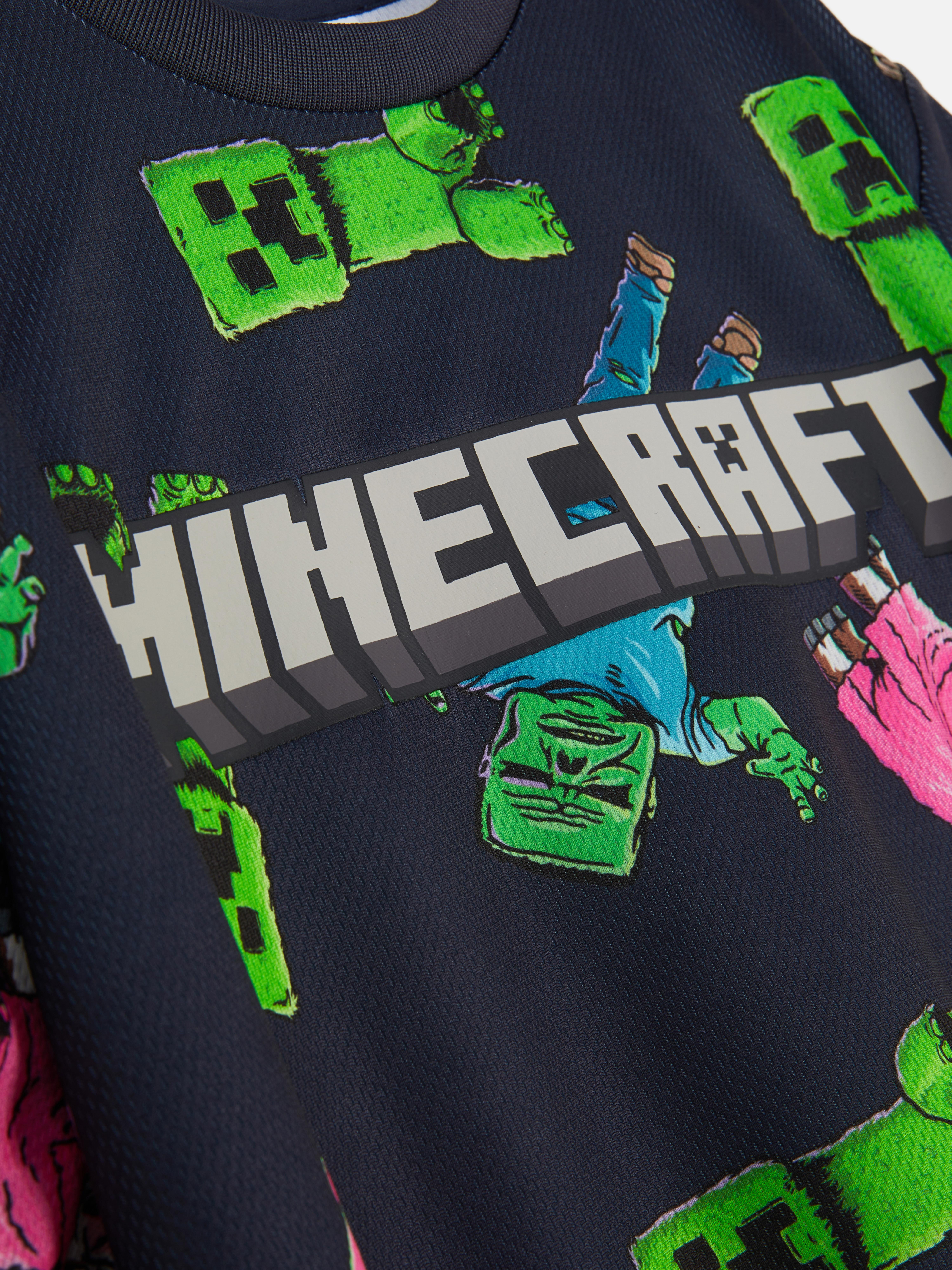 T-shirt z motywem postaci z Minecrafta