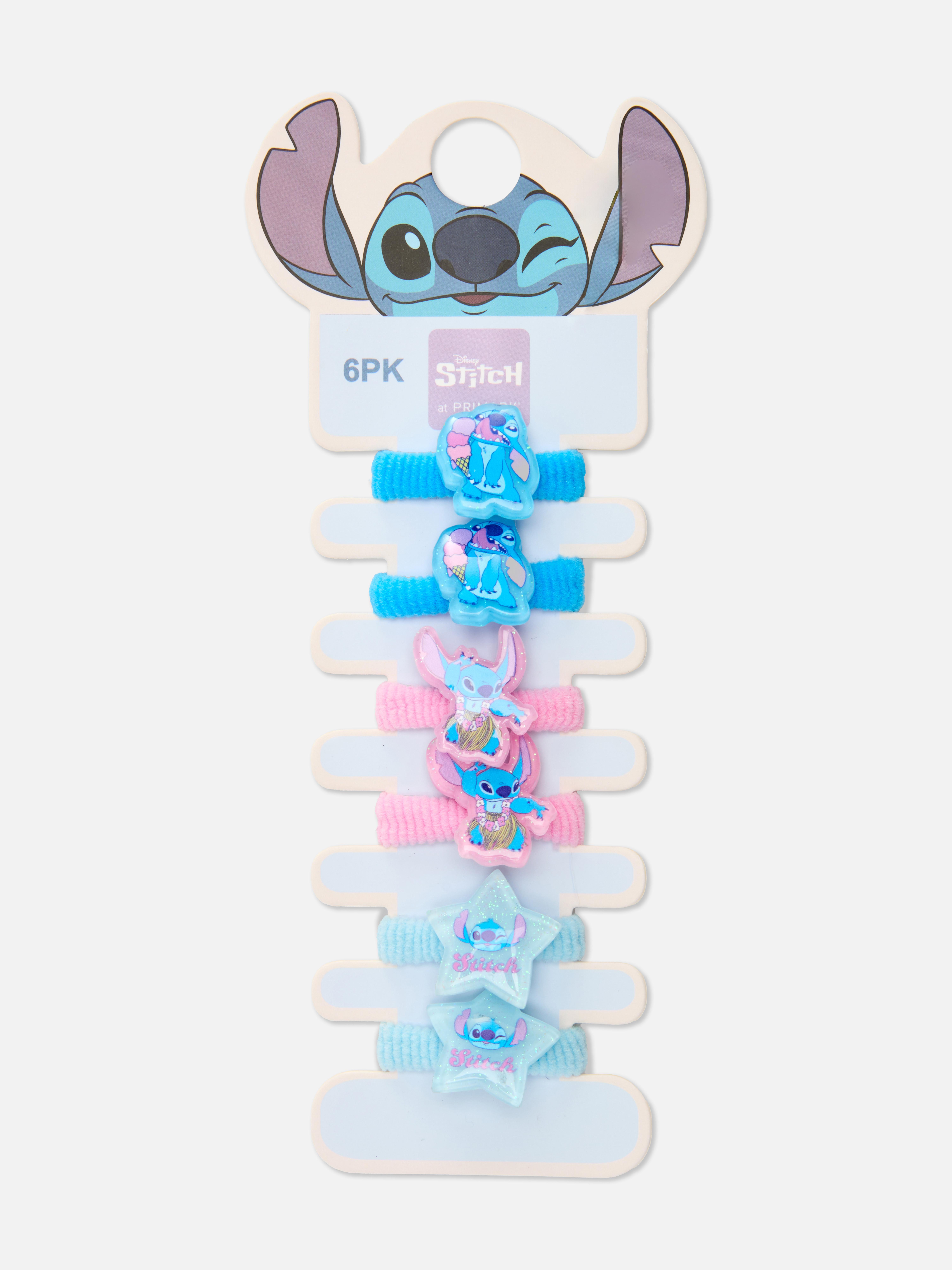 Pack 6 elásticos cabelo Disney Lilo & Stitch