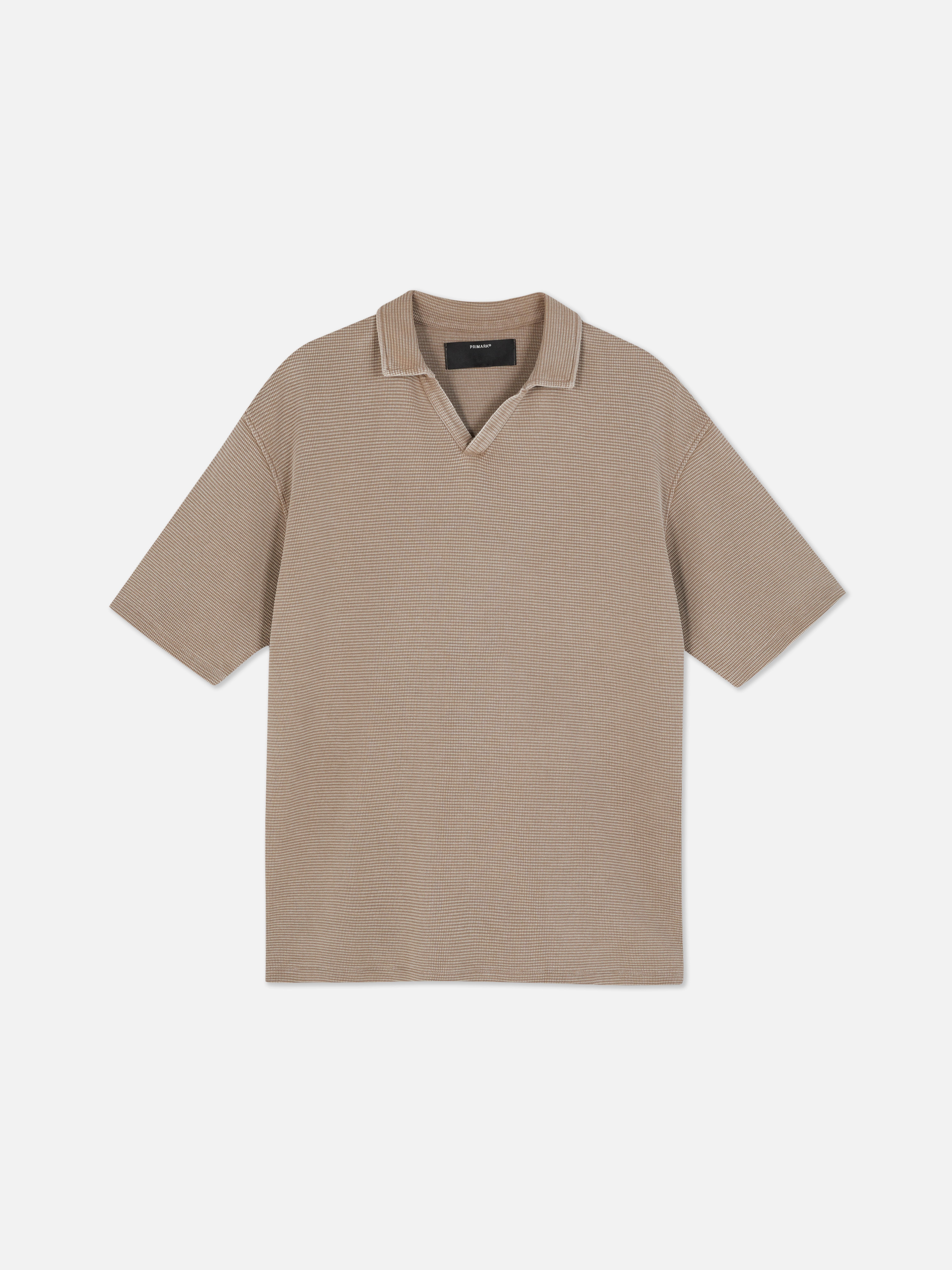 Tricou polo texturat