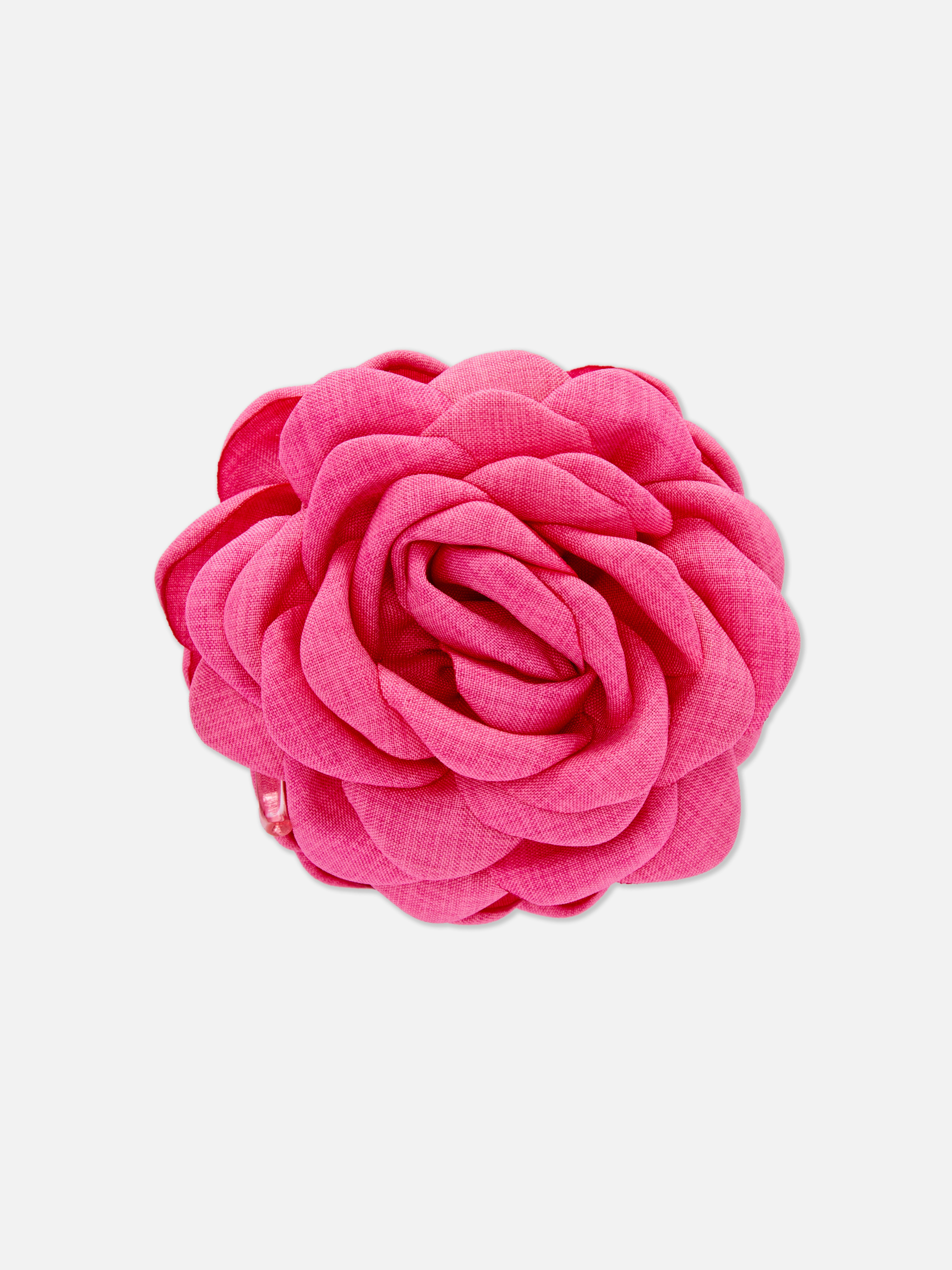 Fabric Flower Hair Claw