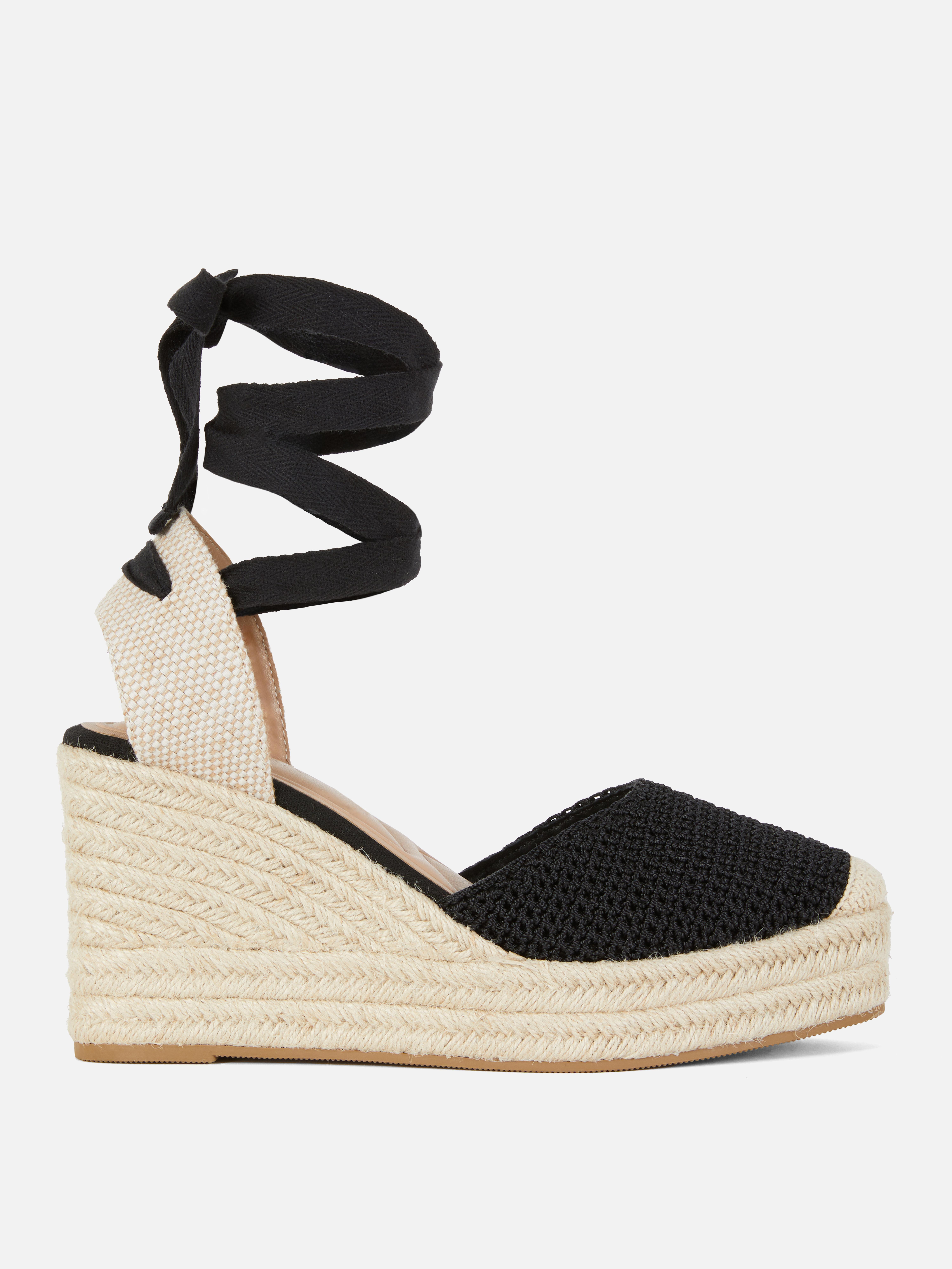 Crochet Tie-Up Wedges