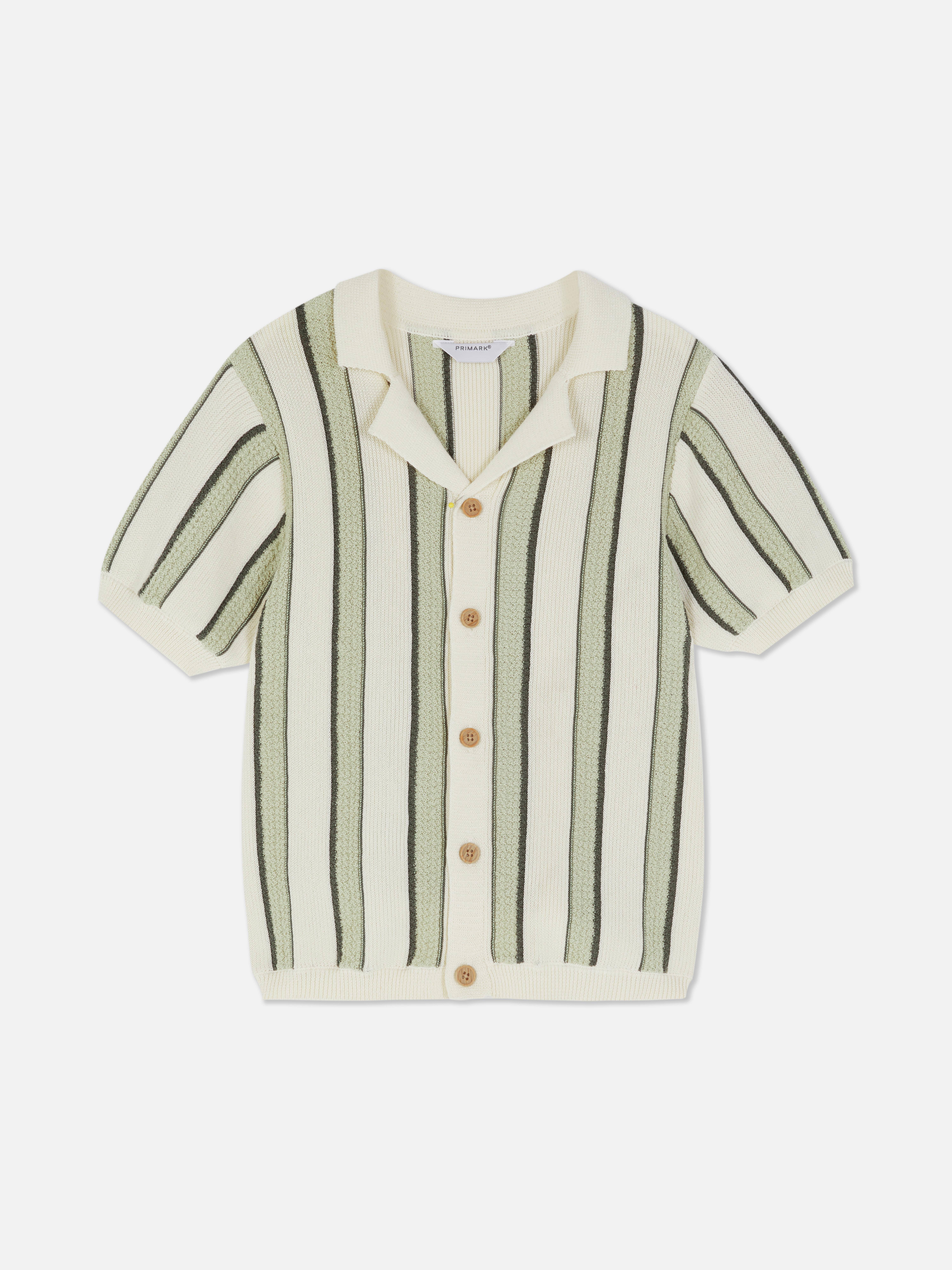 Stacey Solomon Crochet Button-Up Shirt