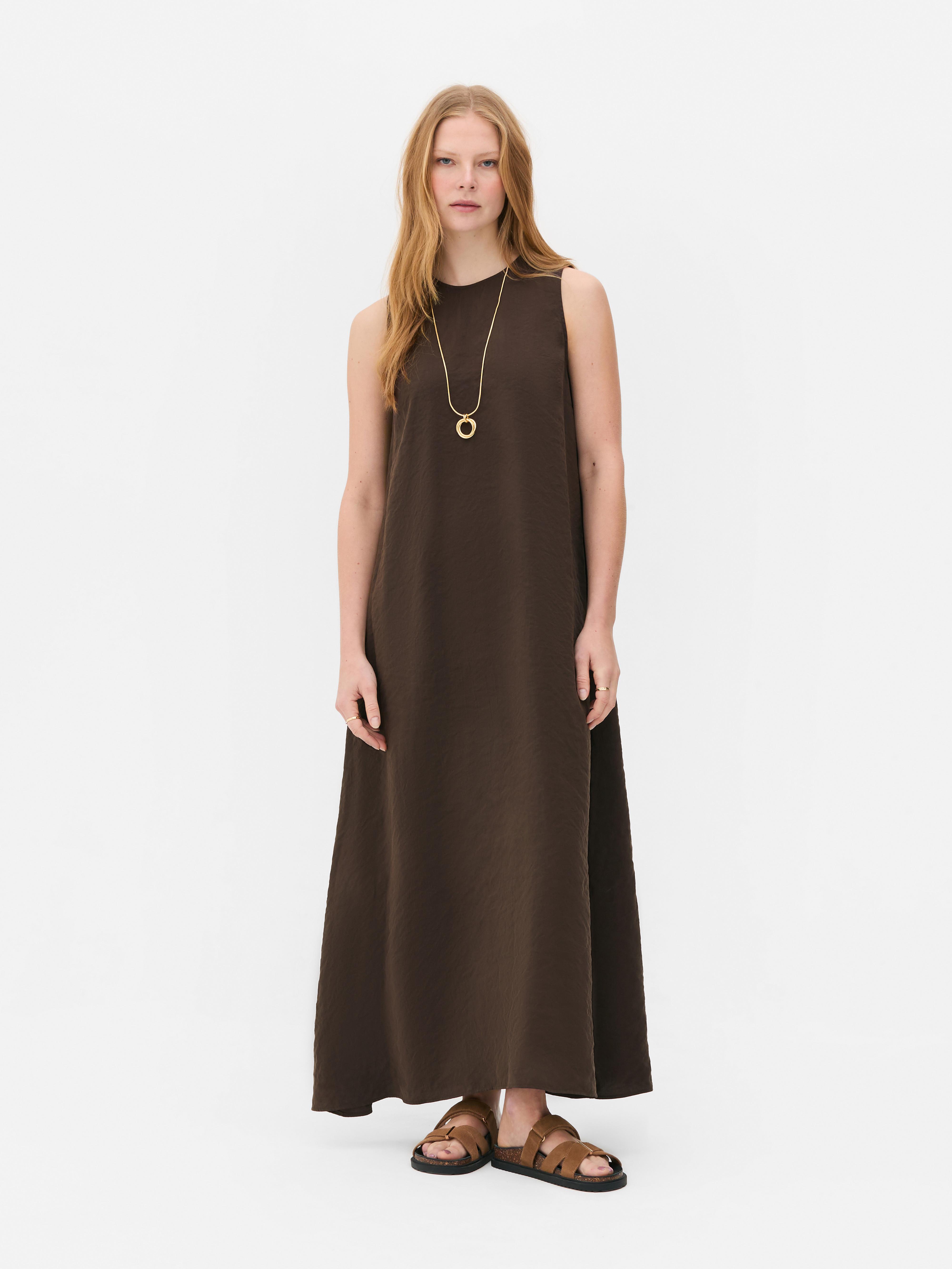 Robe mi-longue sans manches The Edit