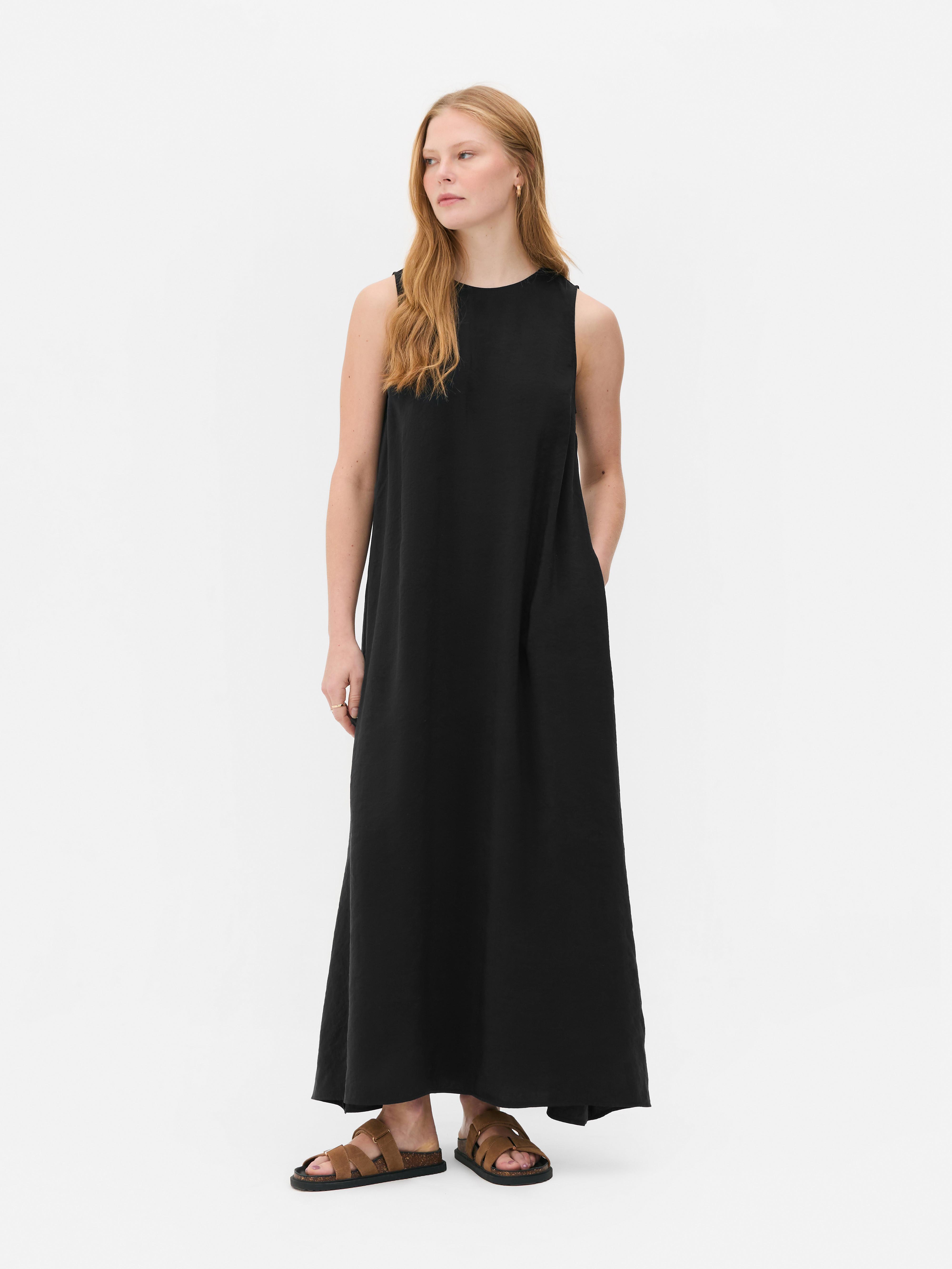 Rochie midi fără mâneci The Edit