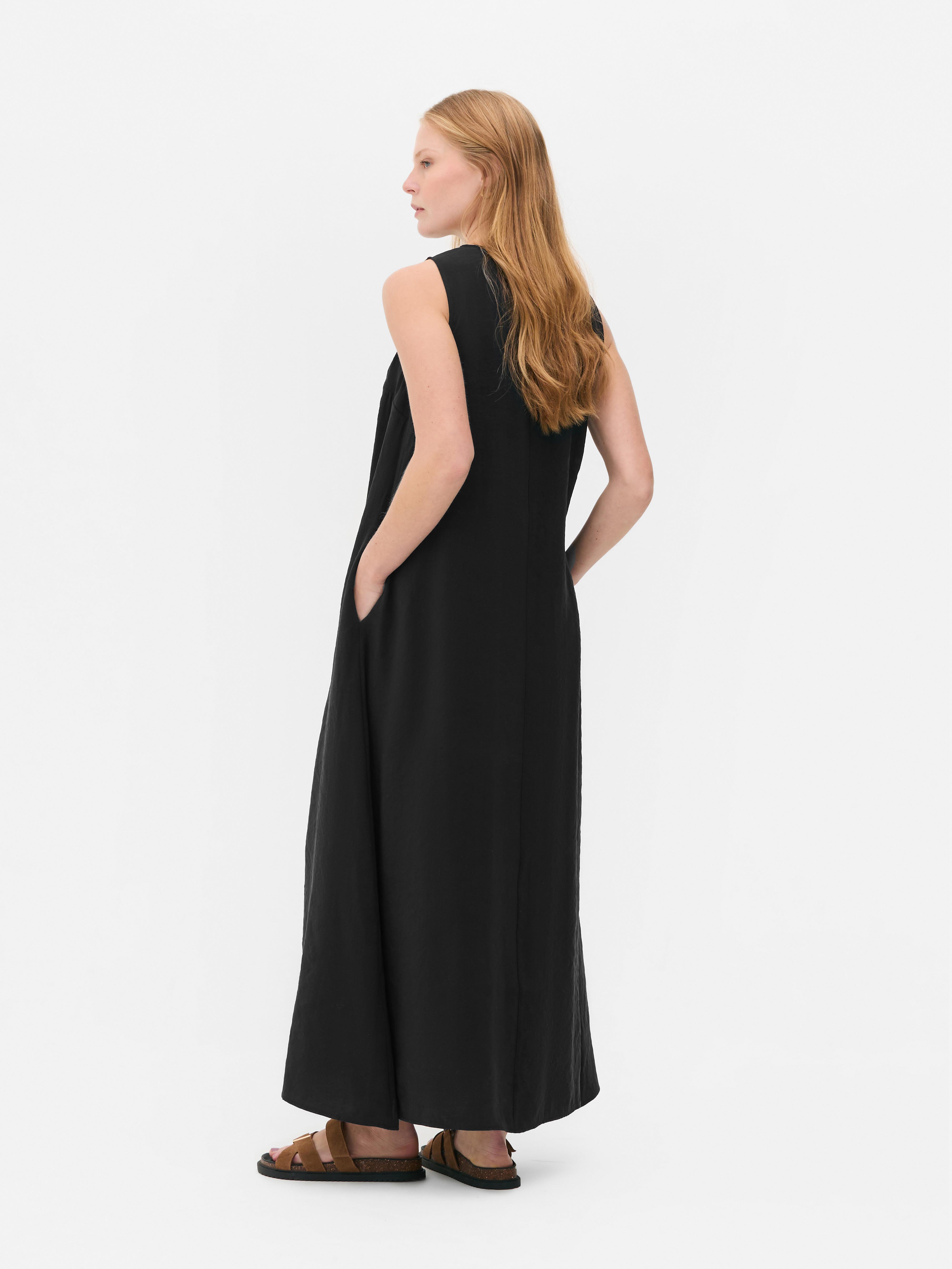 Rochie midi fără mâneci The Edit