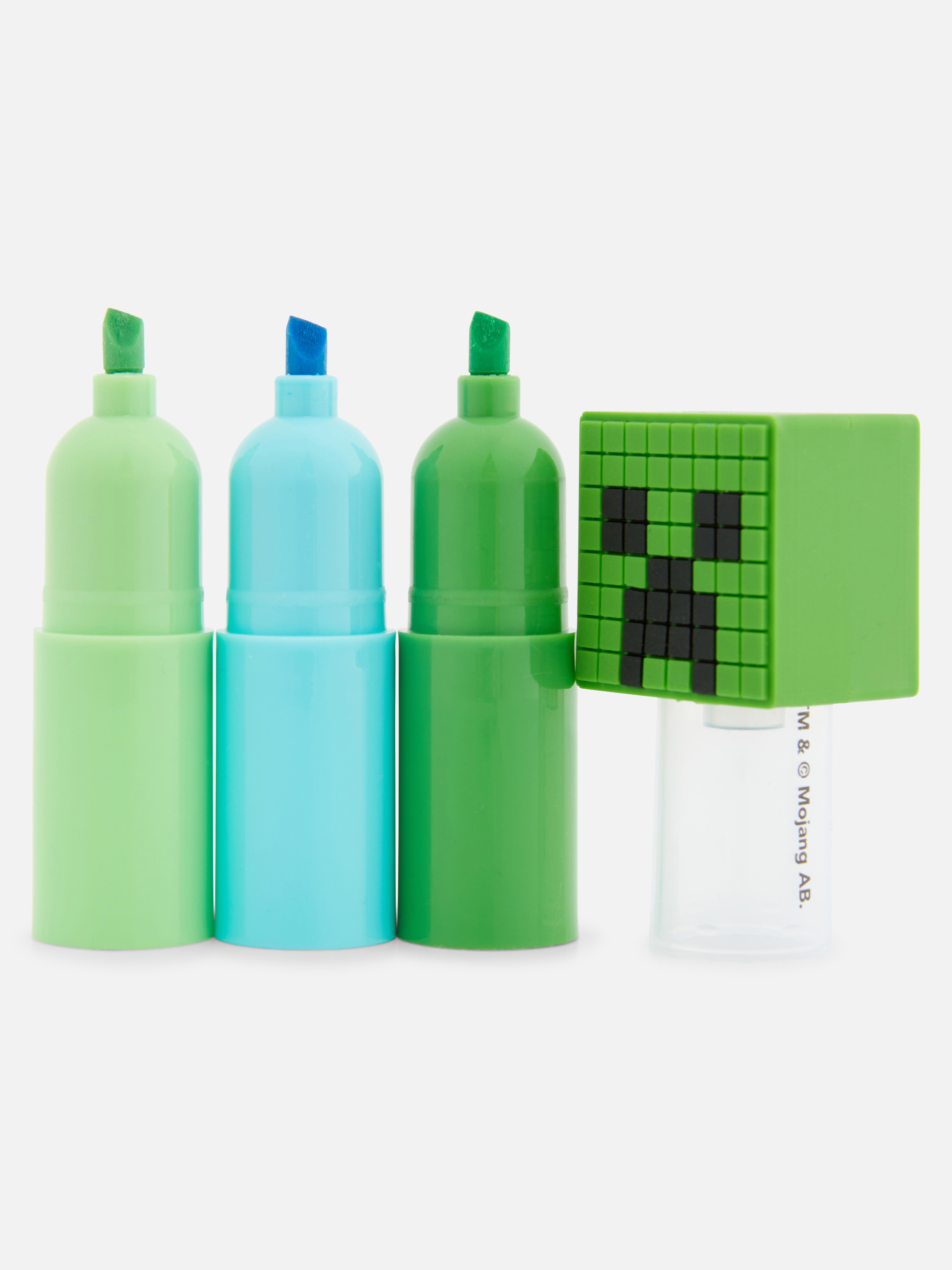 Marcadores empilháveis Minecraft