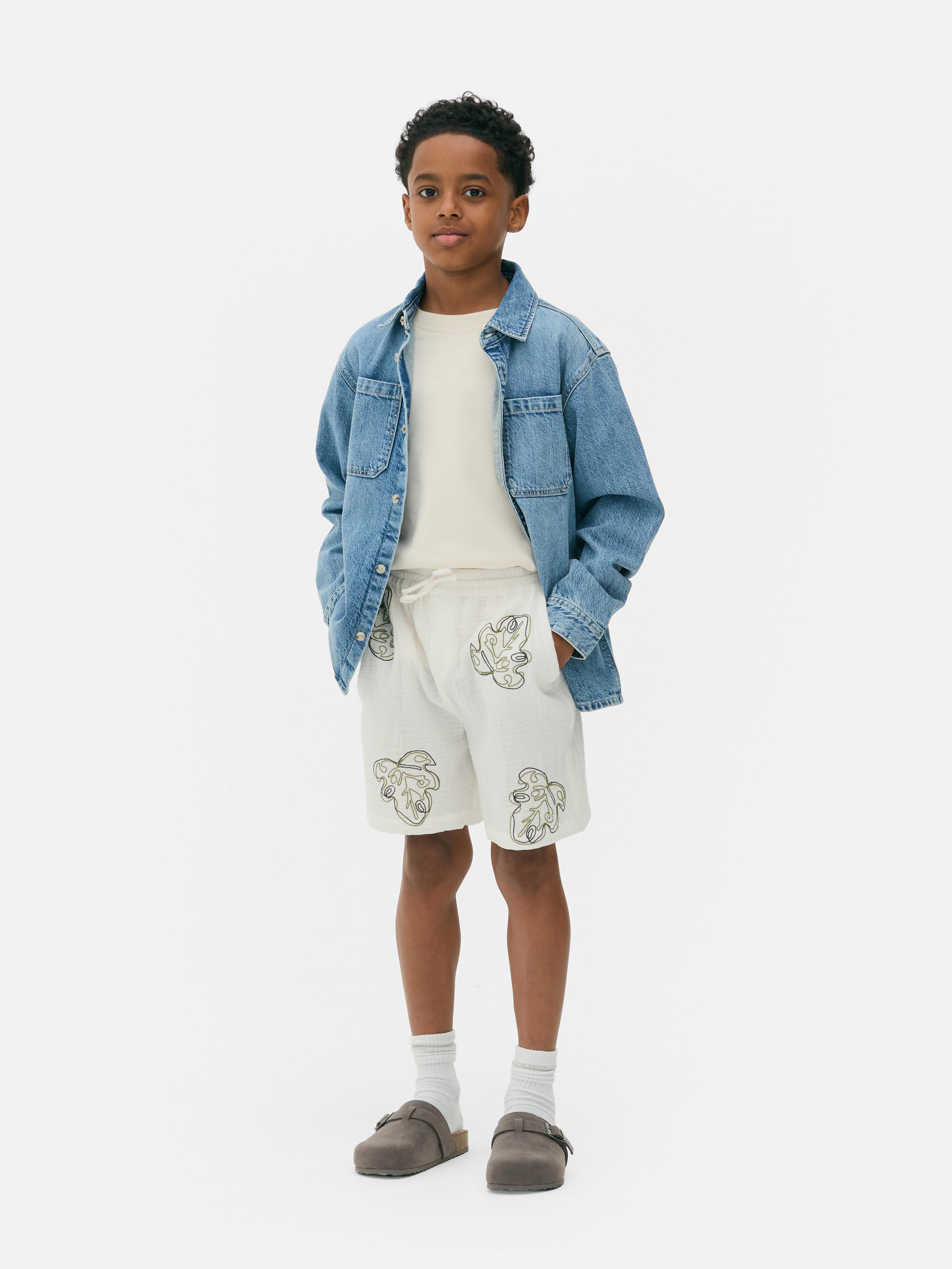 Stacey Solomon Embroidered Drawstring Shorts