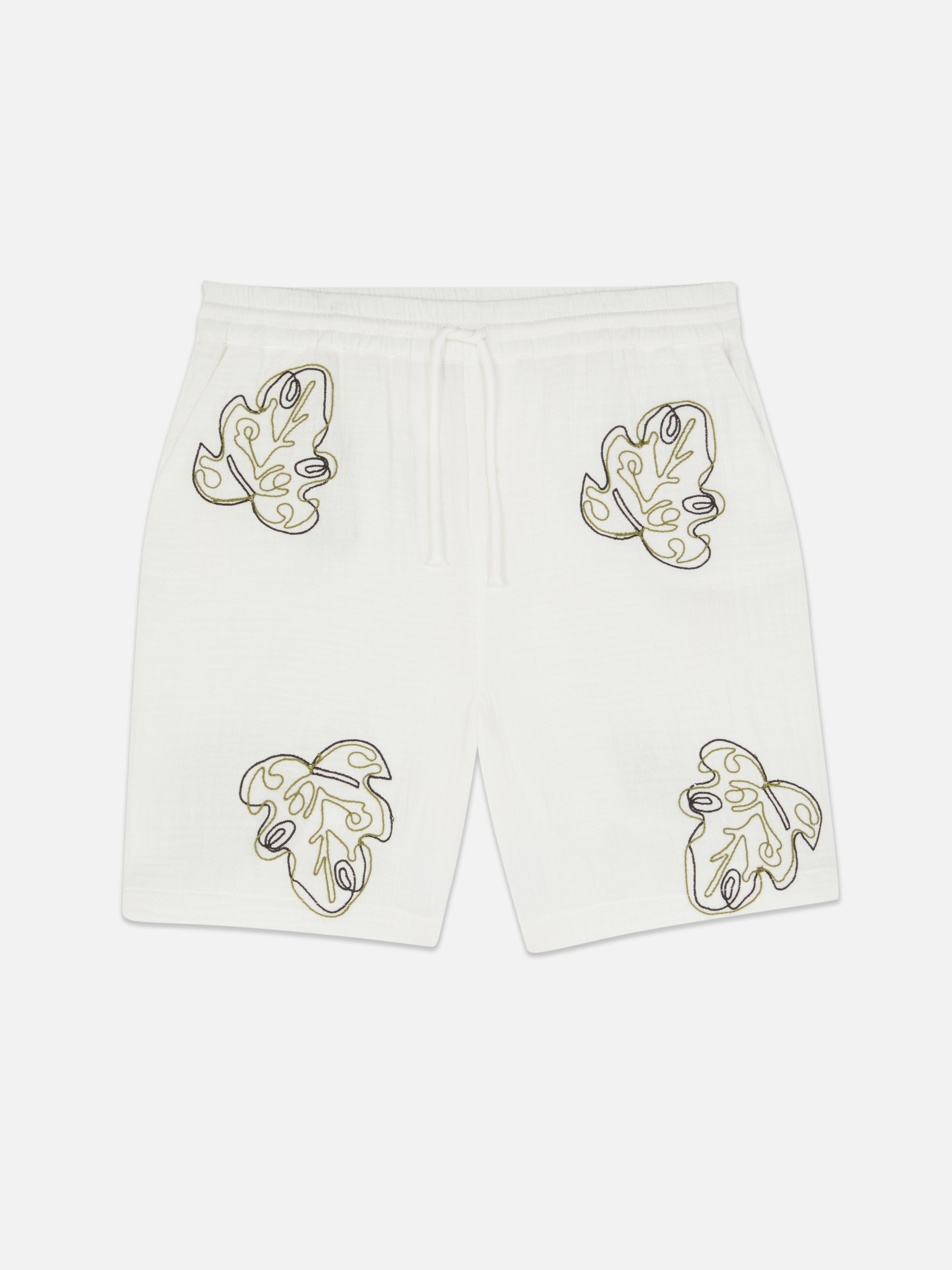 Pantaloncini con elastico ricamati Stacey Solomon