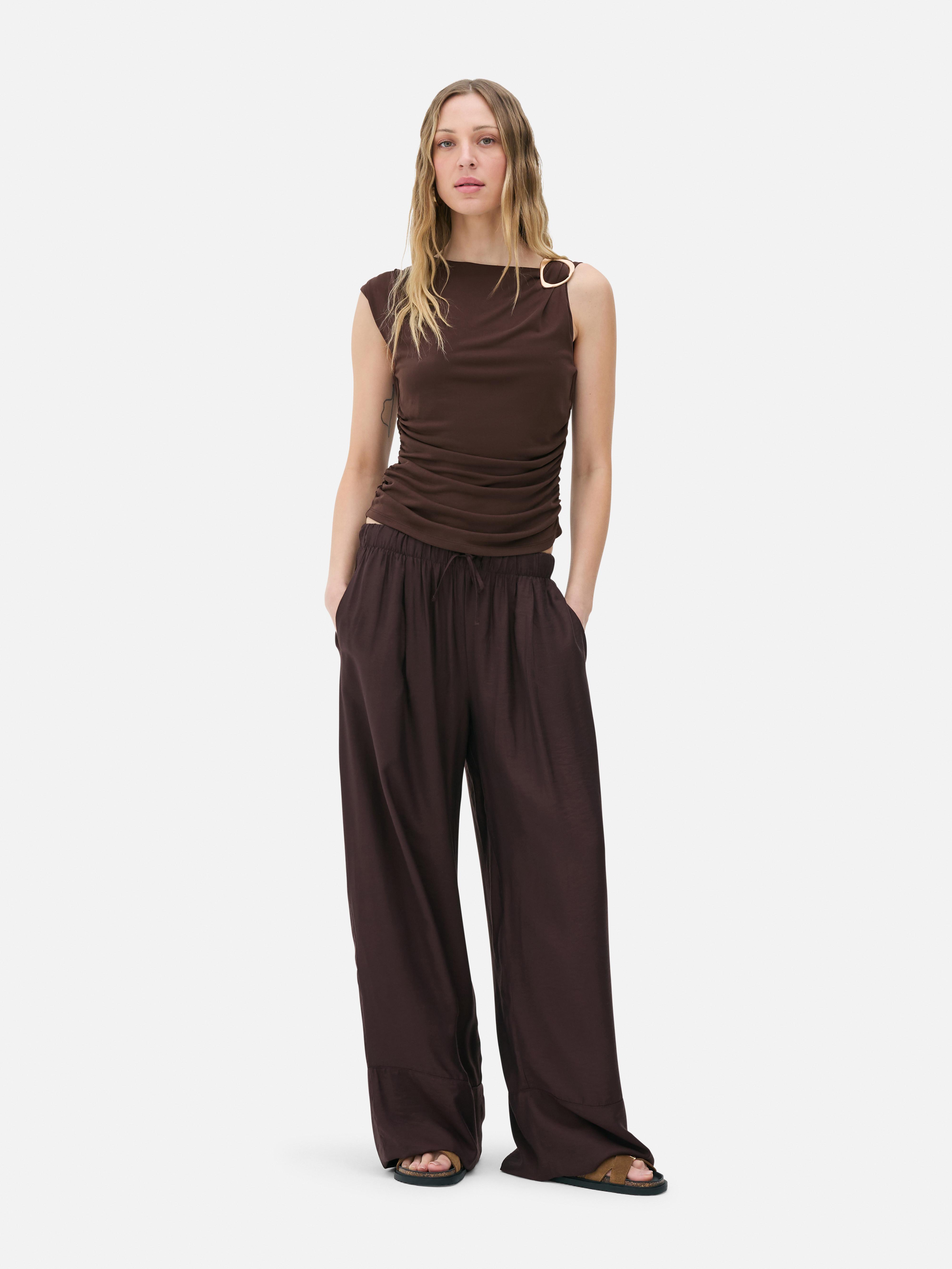 The Edit Draped Hardware Top