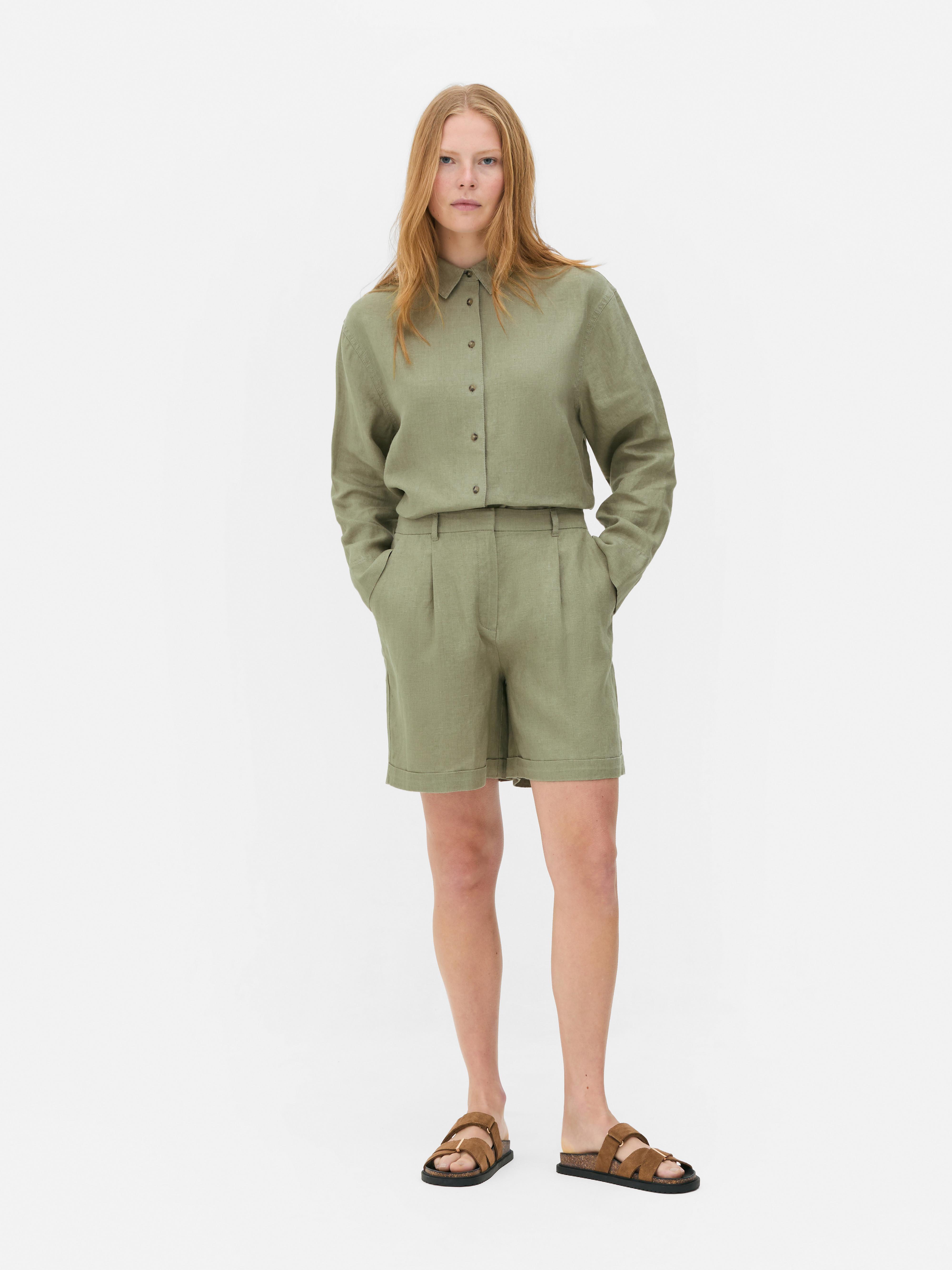 The Edit Linen Shorts