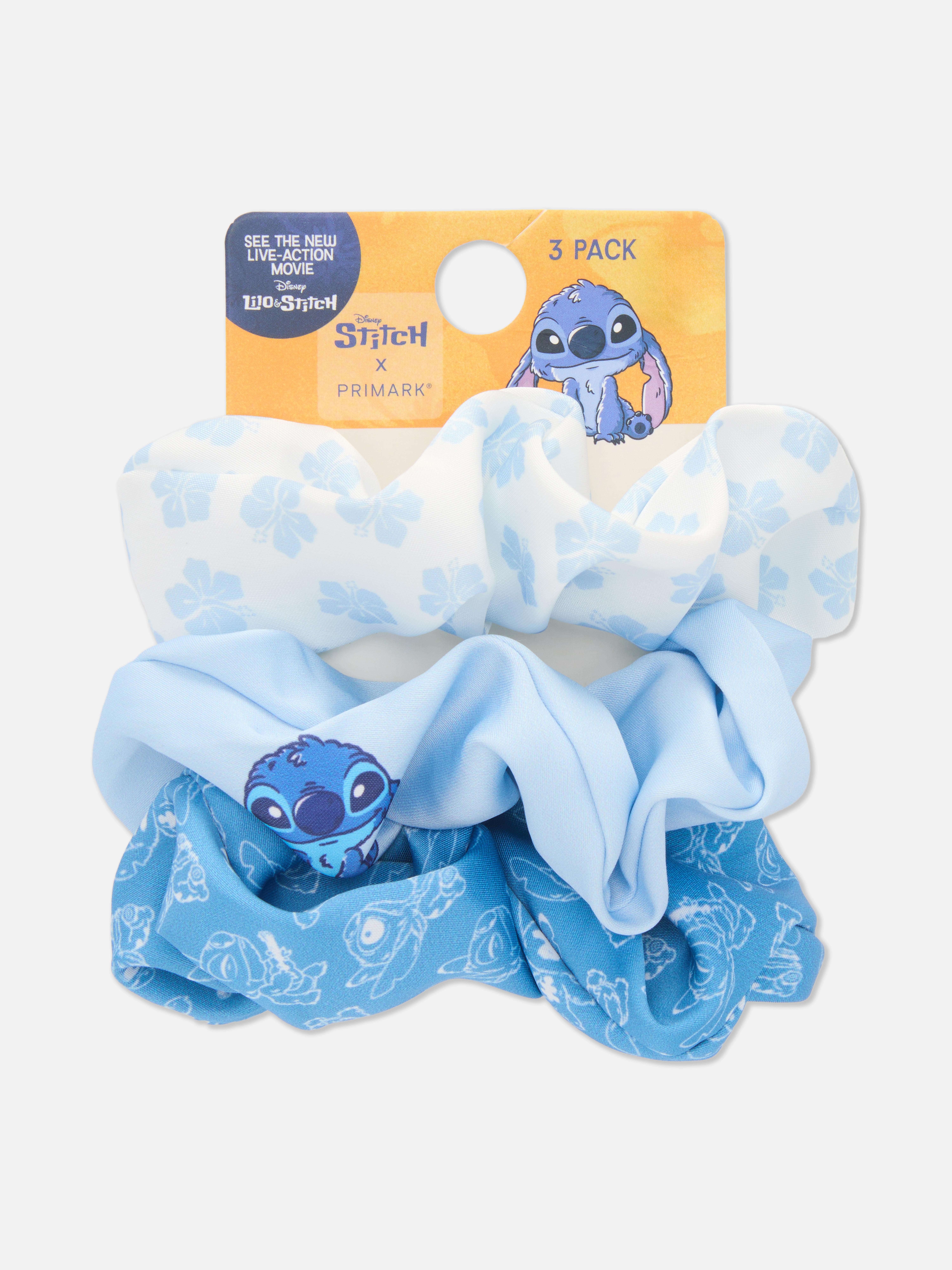 3-Pack Disney’s Stitch Scrunchies