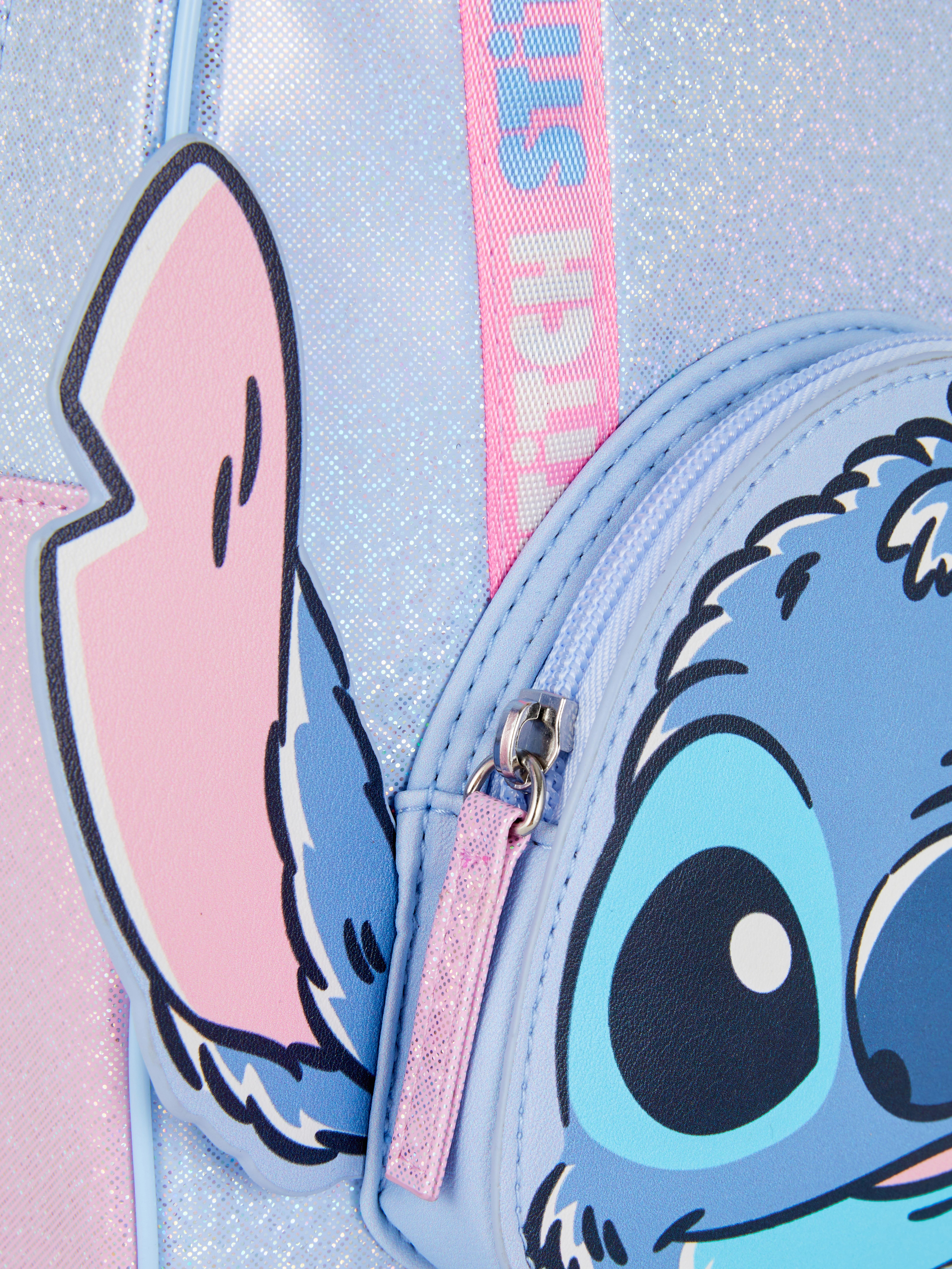 Mochila brilhos Disney Stitch