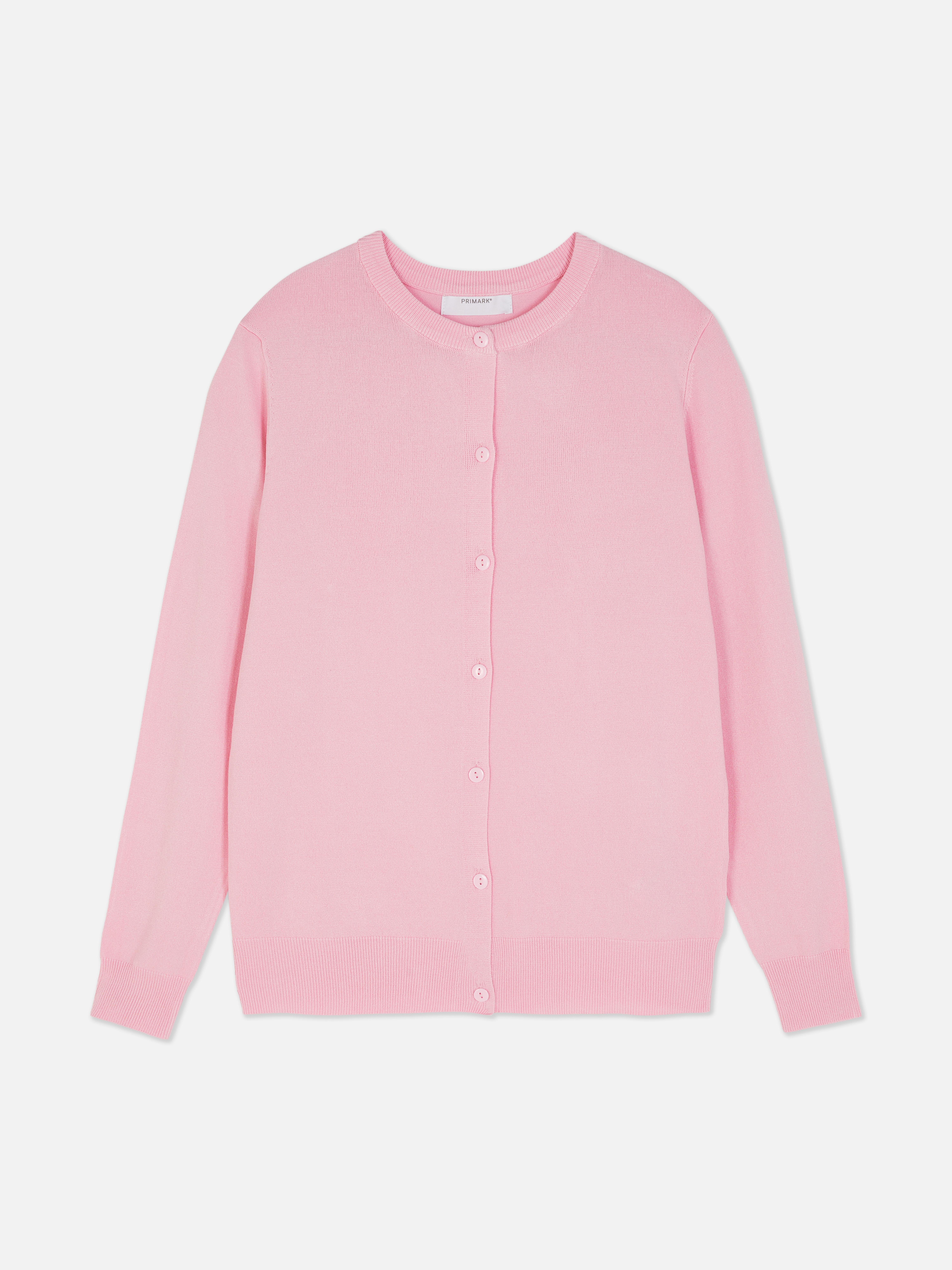 Vest met ronde hals