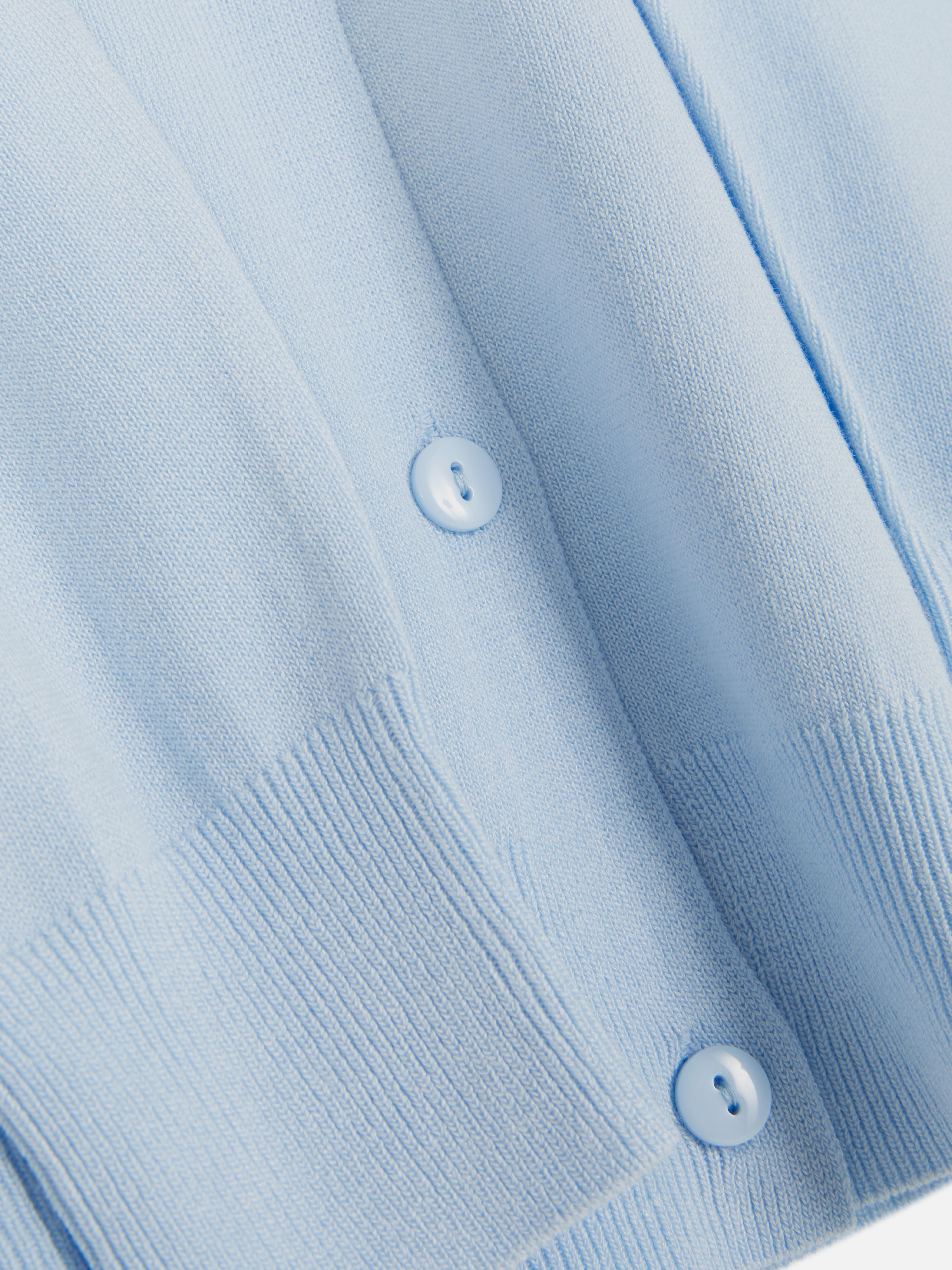 Cardigan girocollo