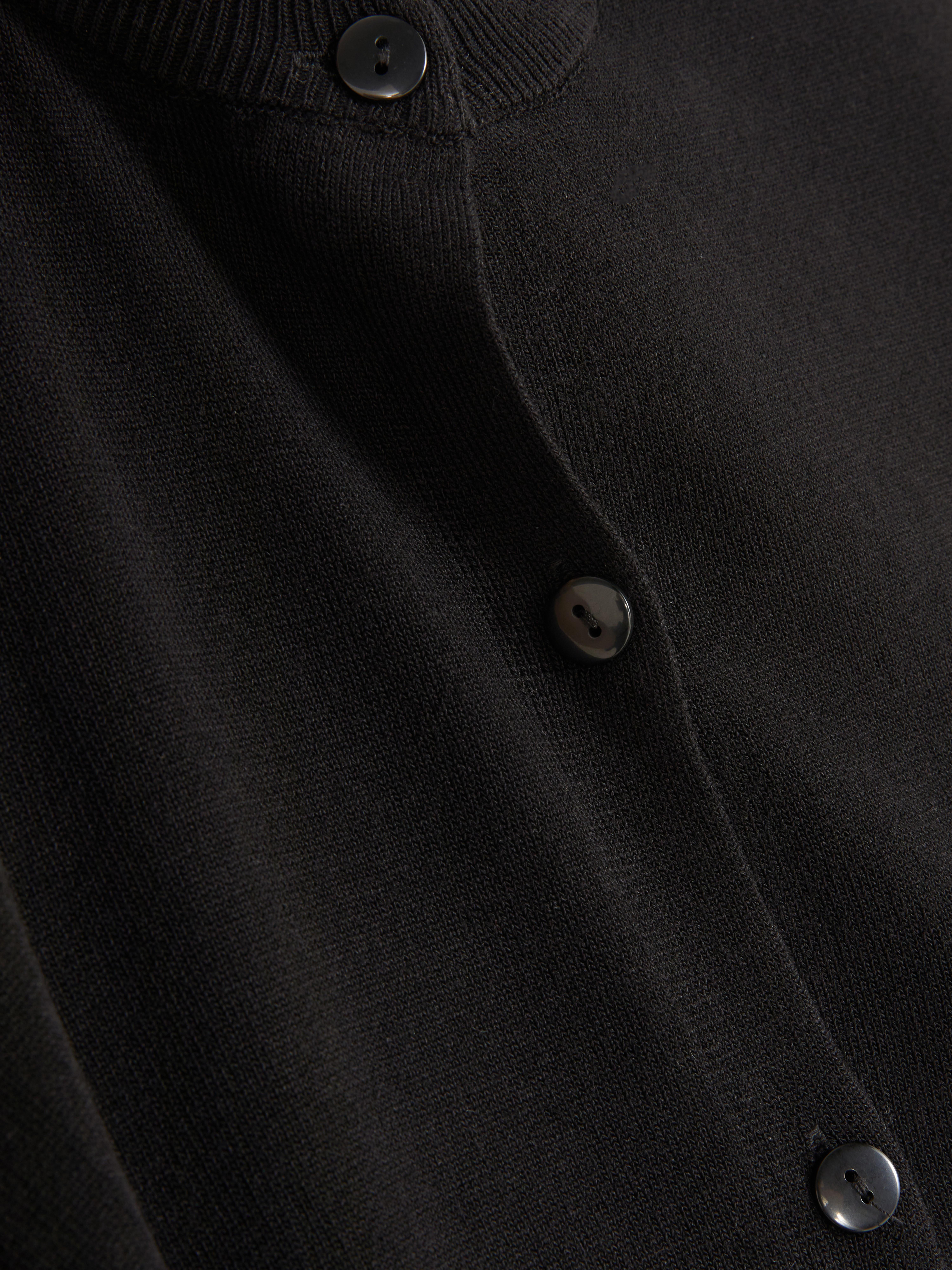 Cardigan girocollo