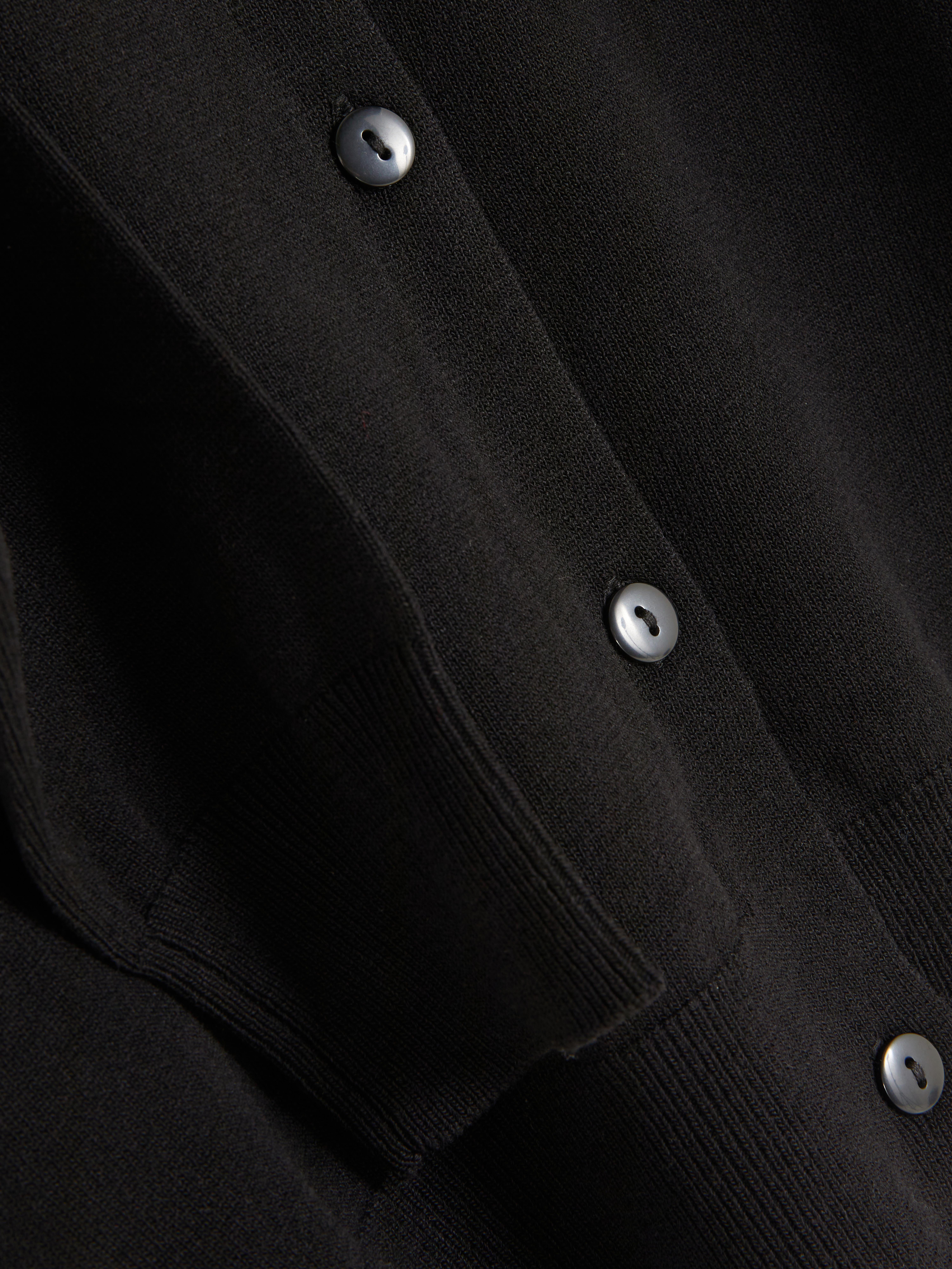 Cardigan girocollo