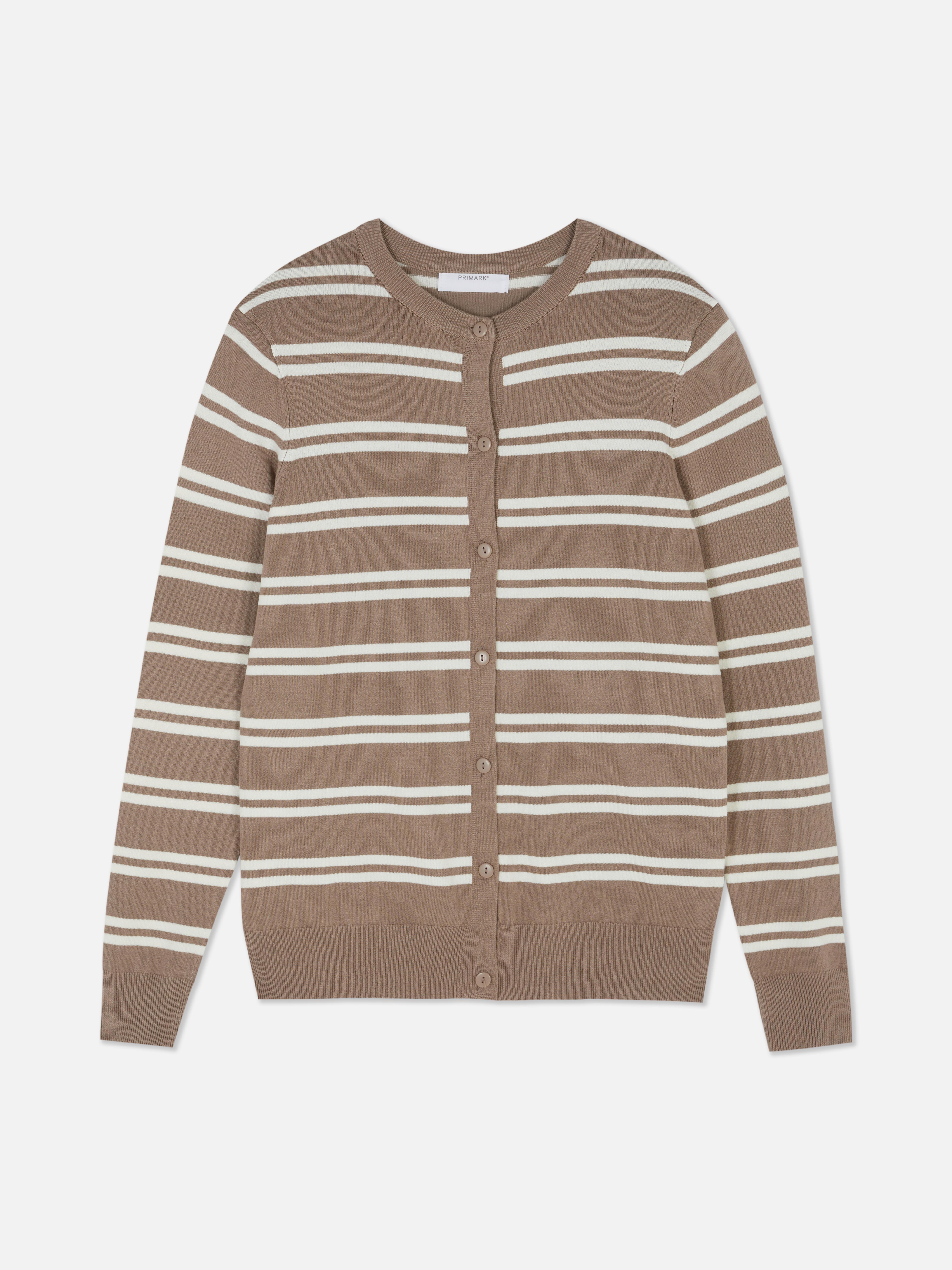 Vest met ronde hals