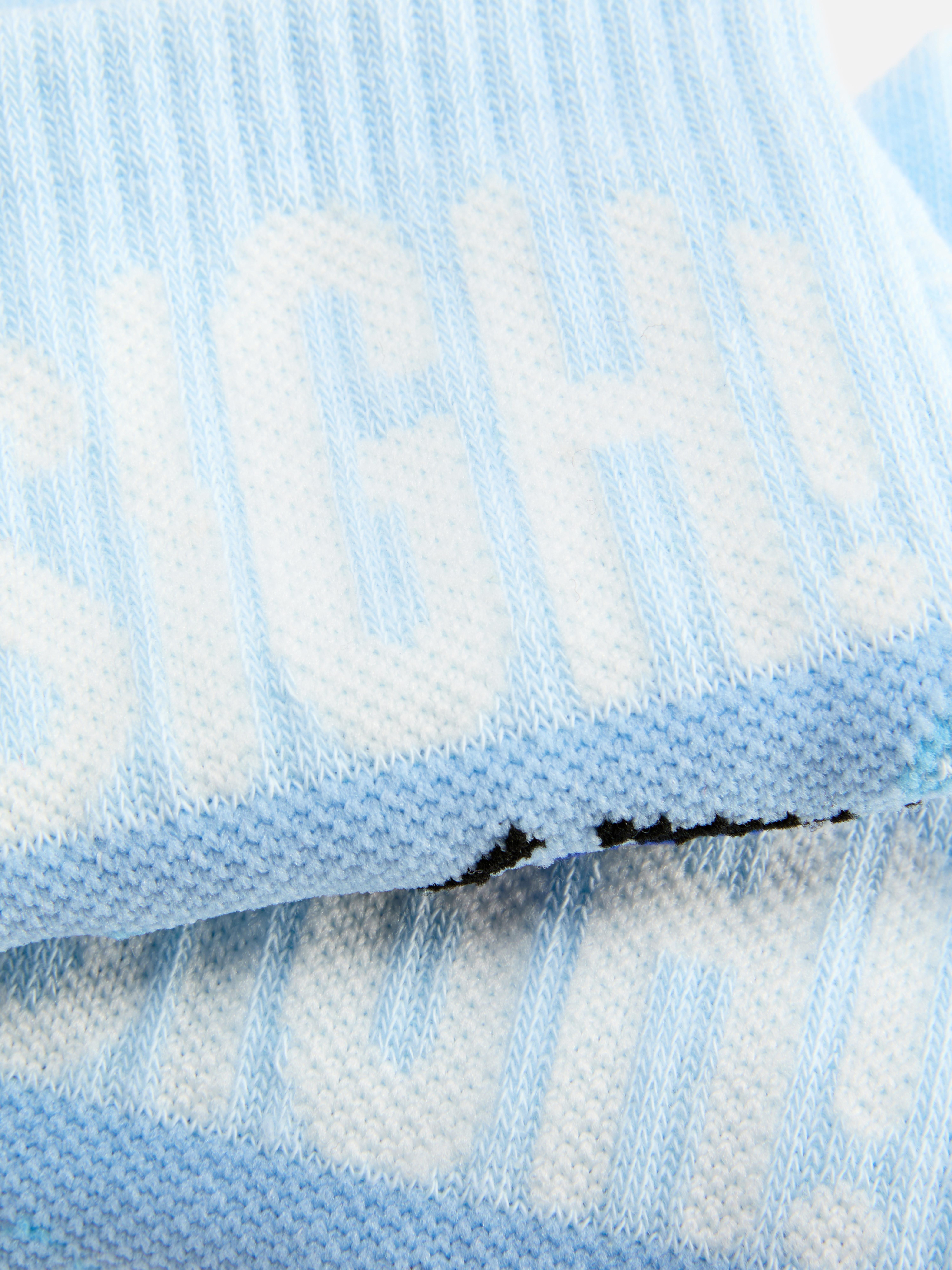 Women's Blue Disney's Inside Out Joy Crew Socks