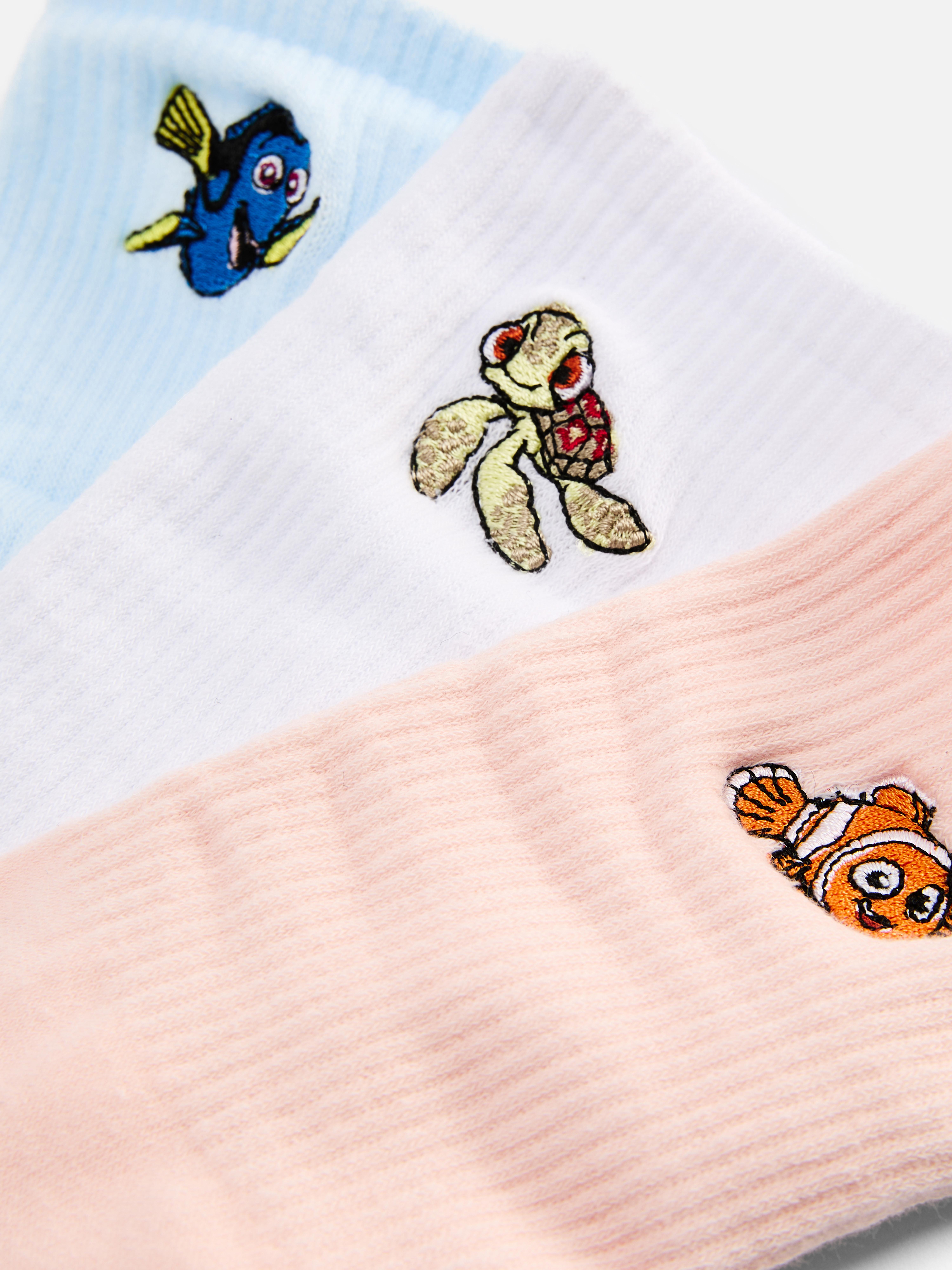 Lot de 3 paires de chaussettes Le Monde de Nemo