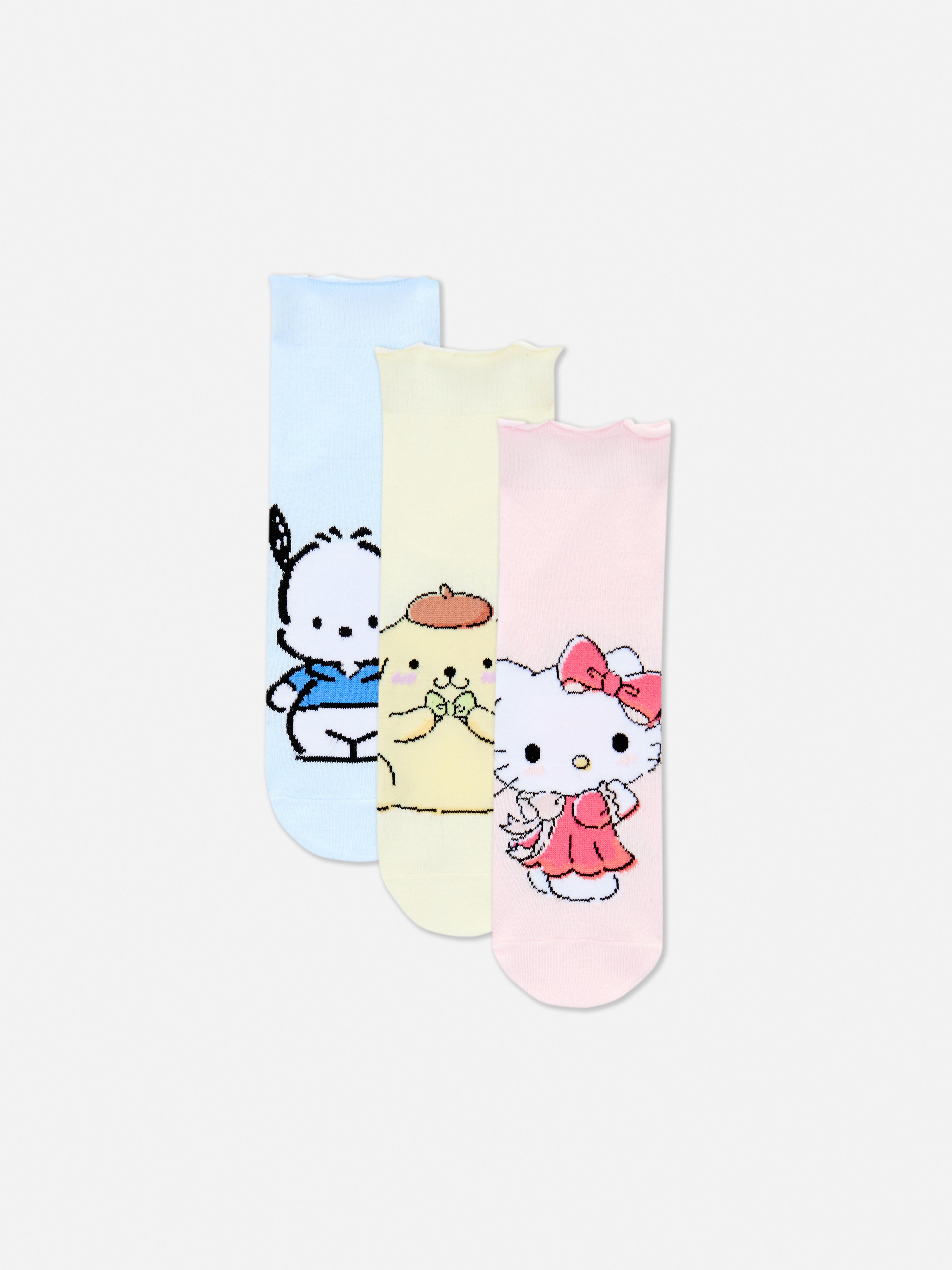 Confezione da 3 paia di calze Hello Kitty