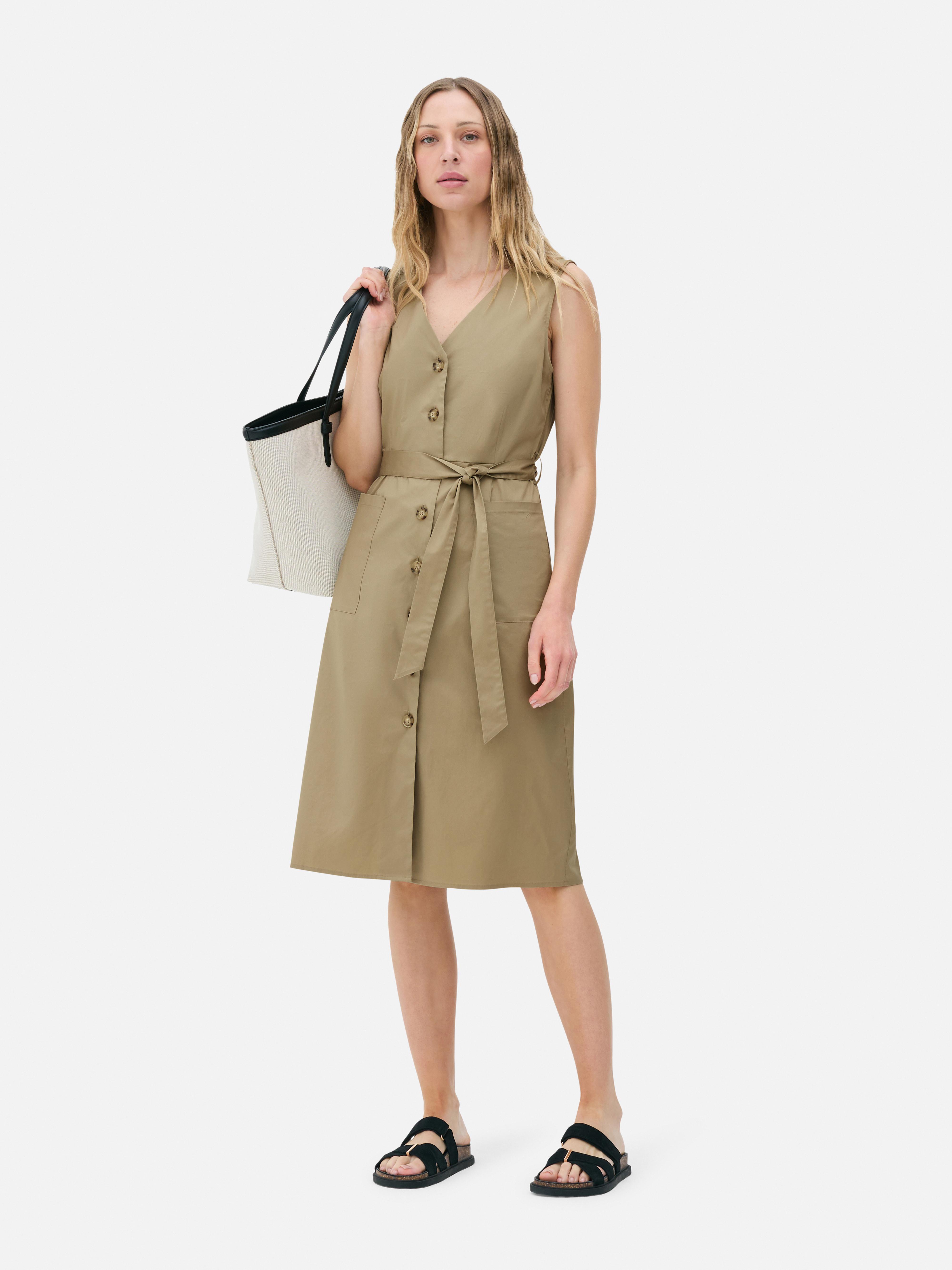 Robe en popeline The Edit