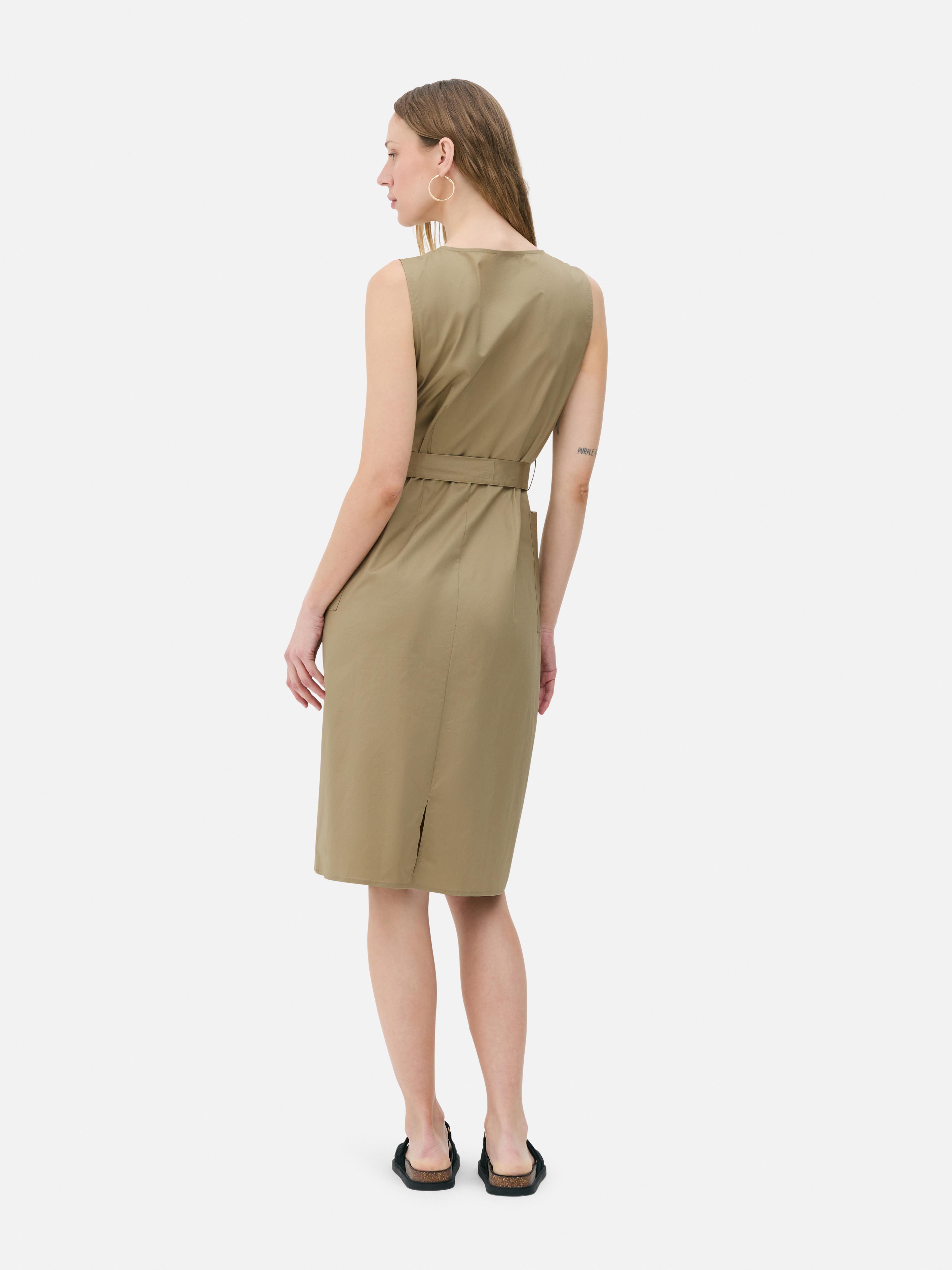 „The Edit“ Popeline-Kleid