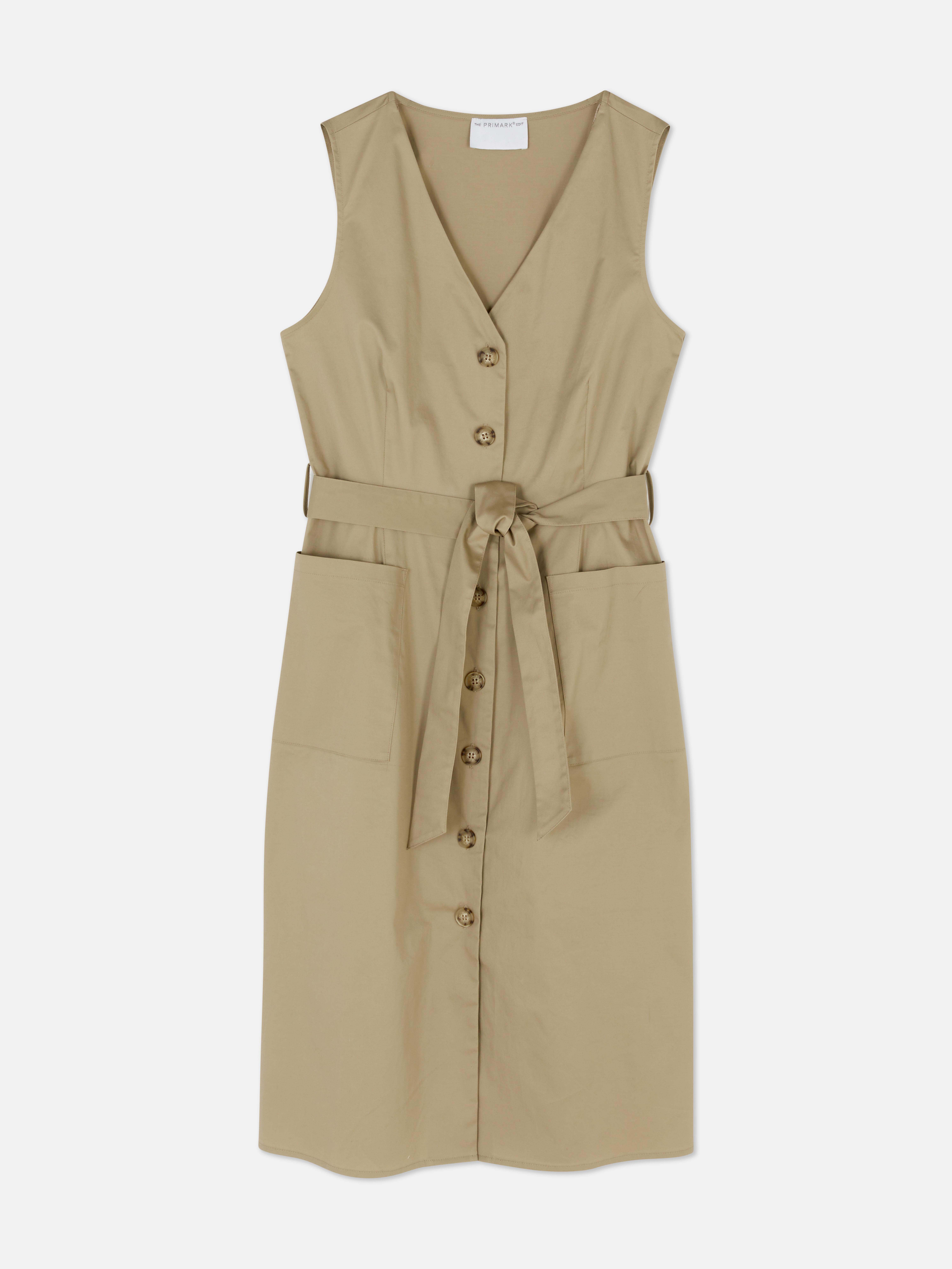 „The Edit“ Popeline-Kleid
