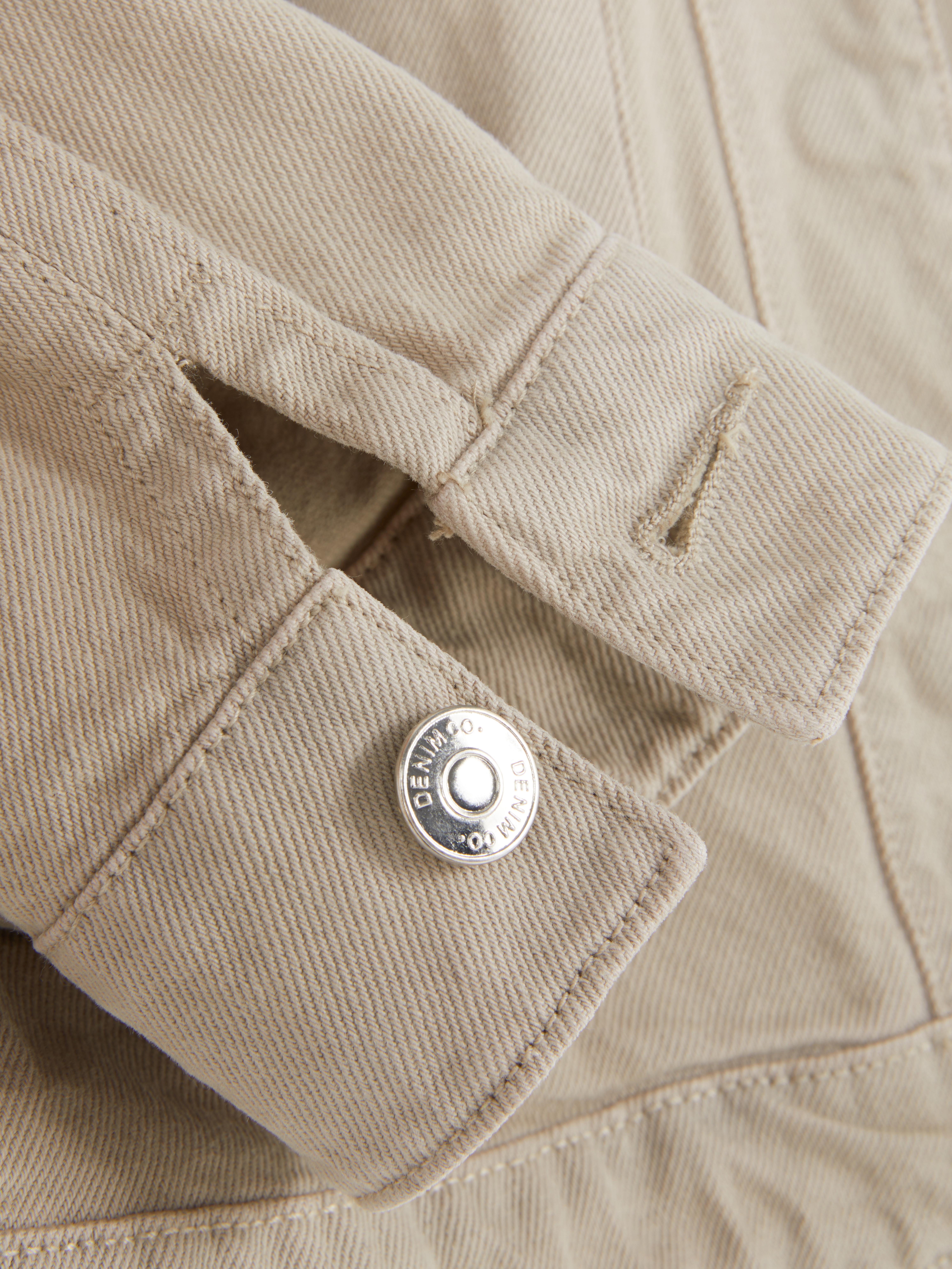 Veste utilitaire courte en coton