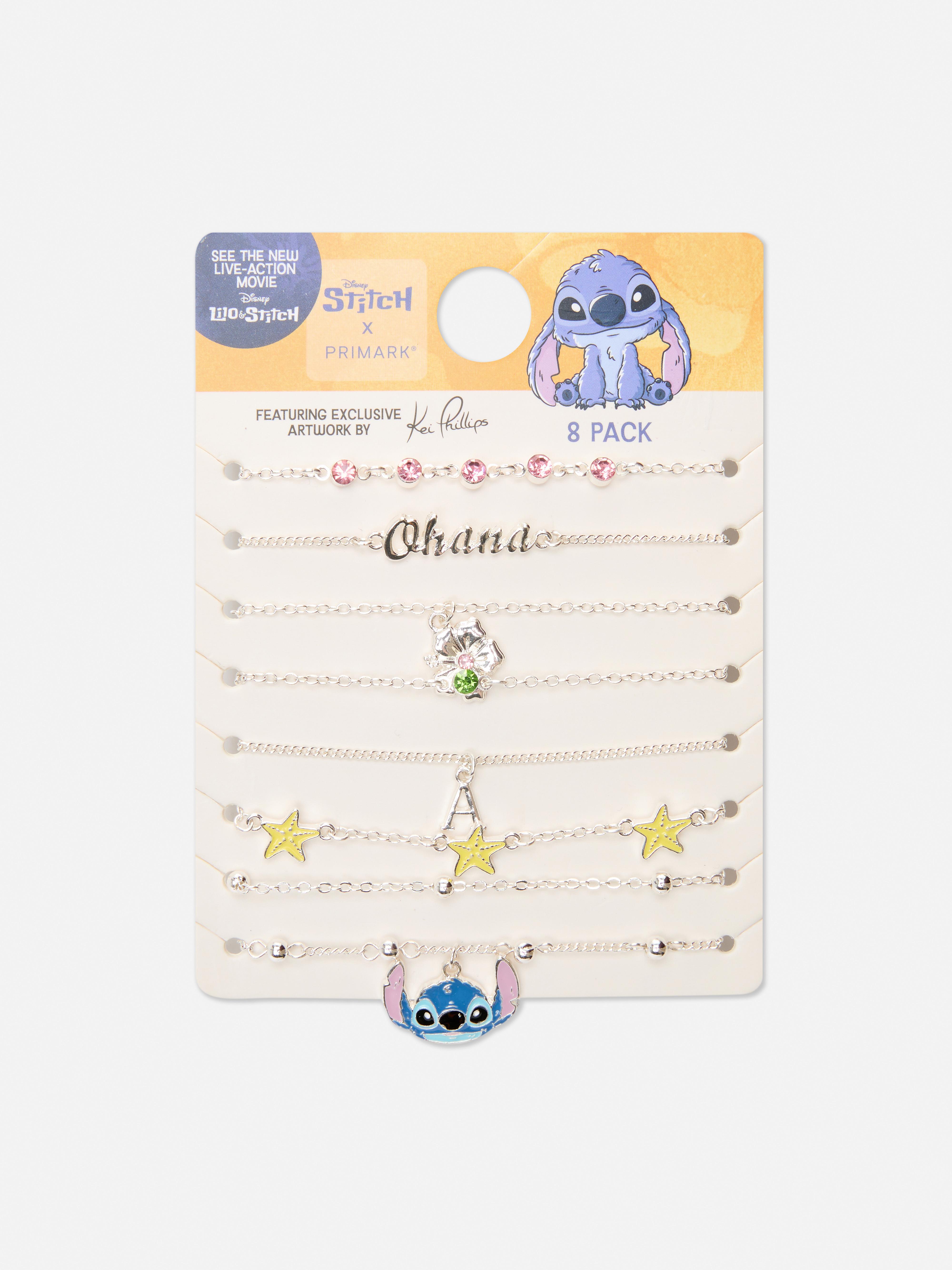8-Pack Disney's Stitch Bracelets