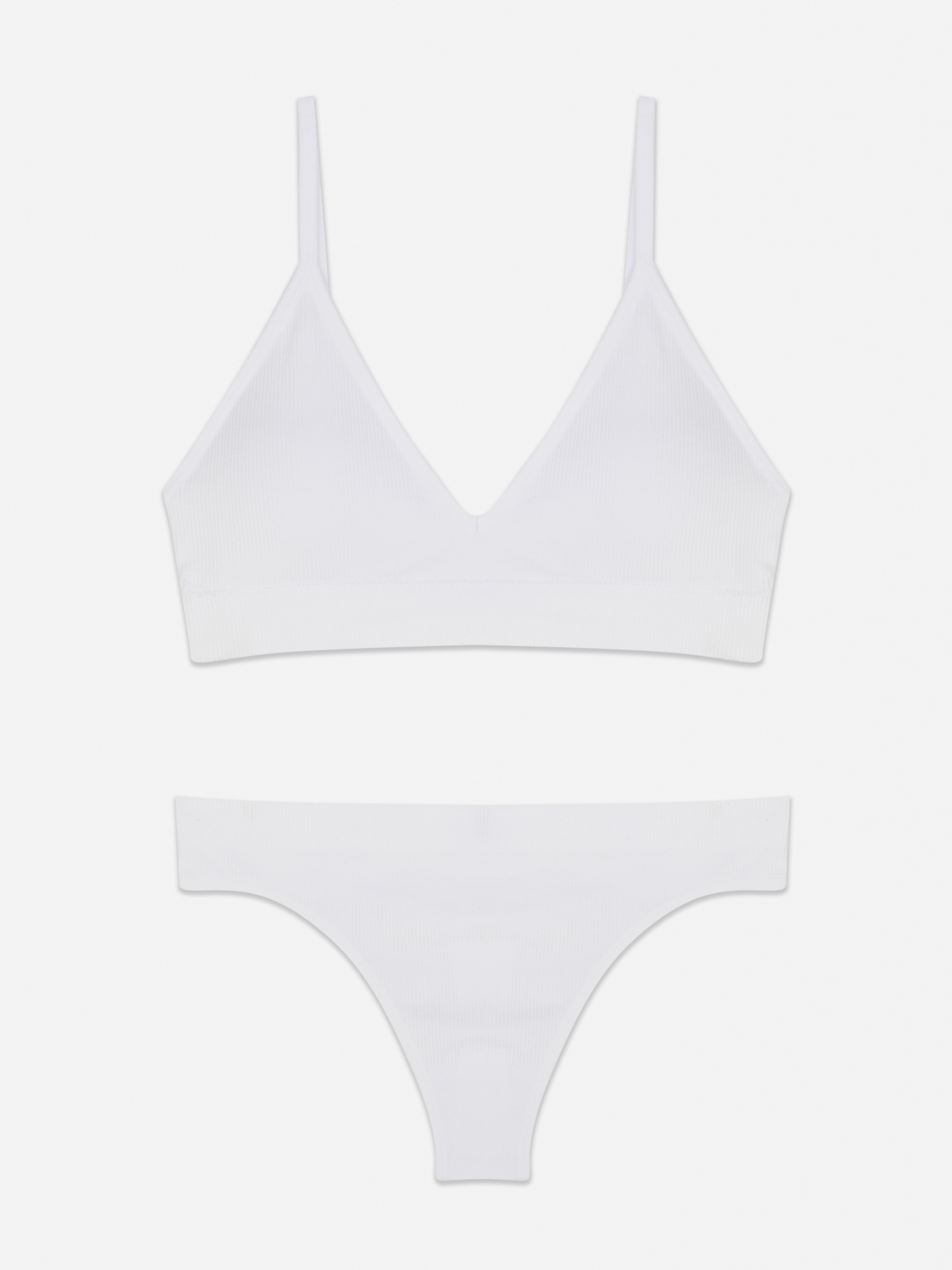 Seamless Triangle Underwear Set