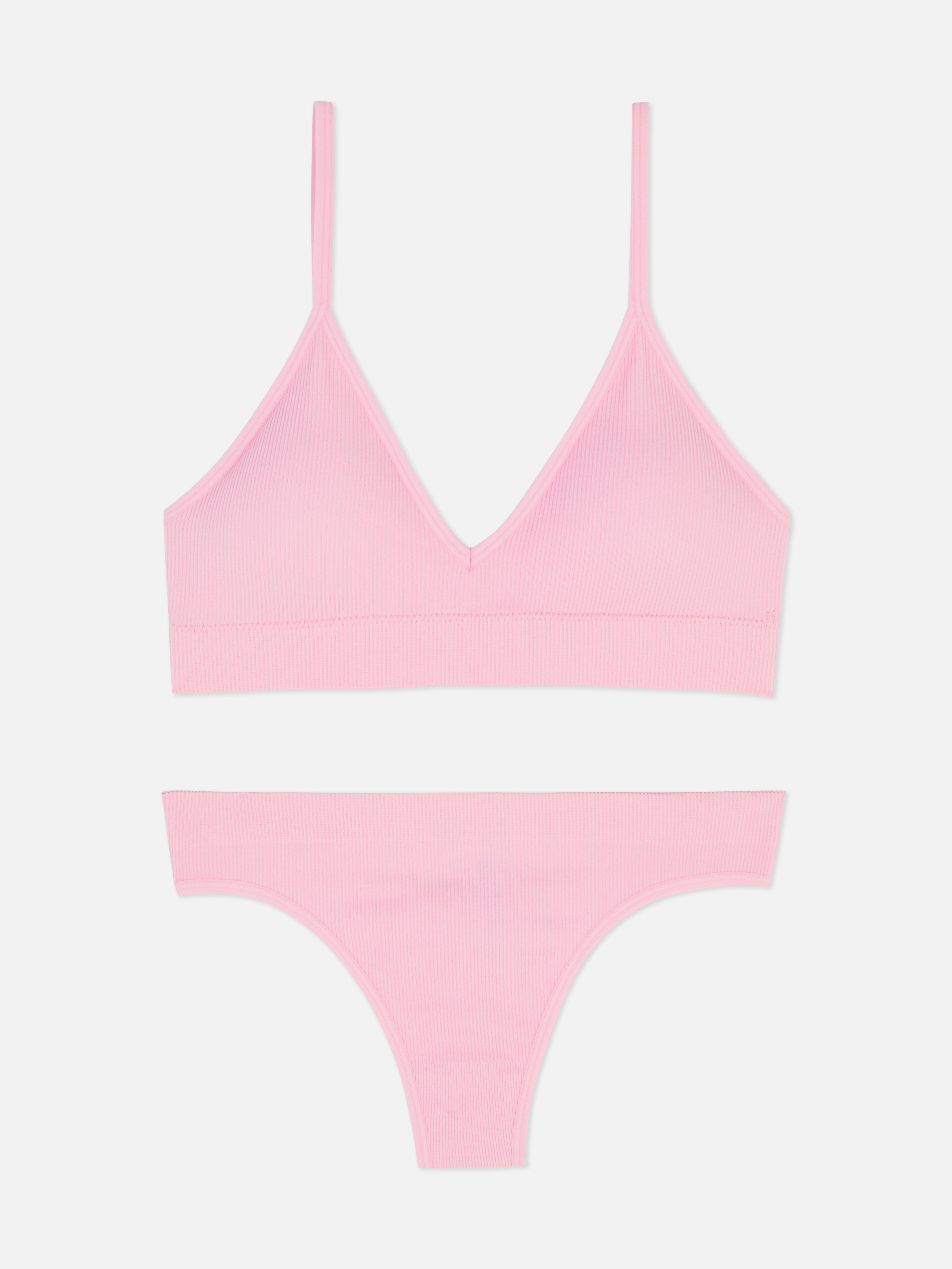 Seamless Triangle Underwear Set