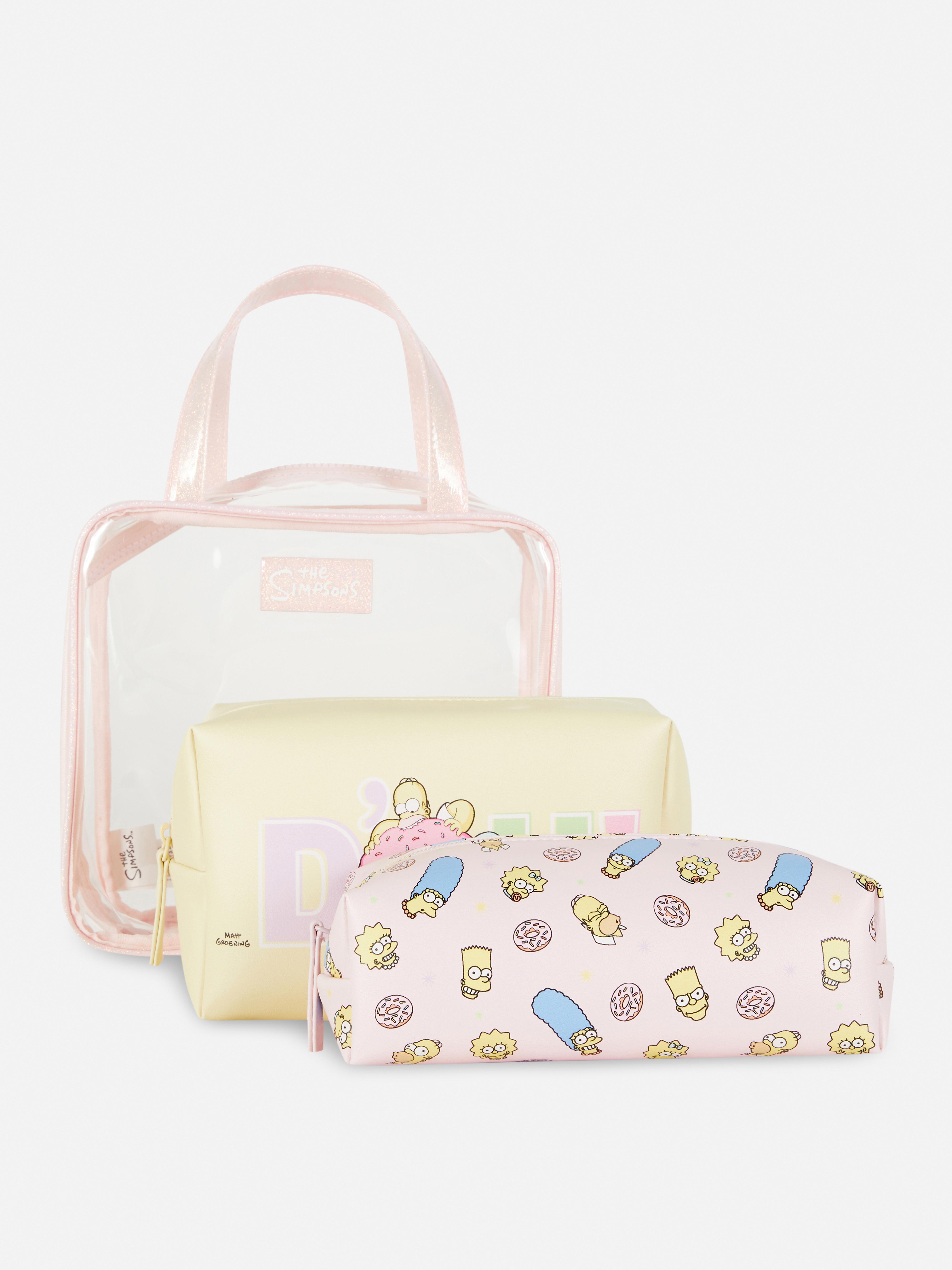 The Simpsons 3-in-1 Wash Bag Set