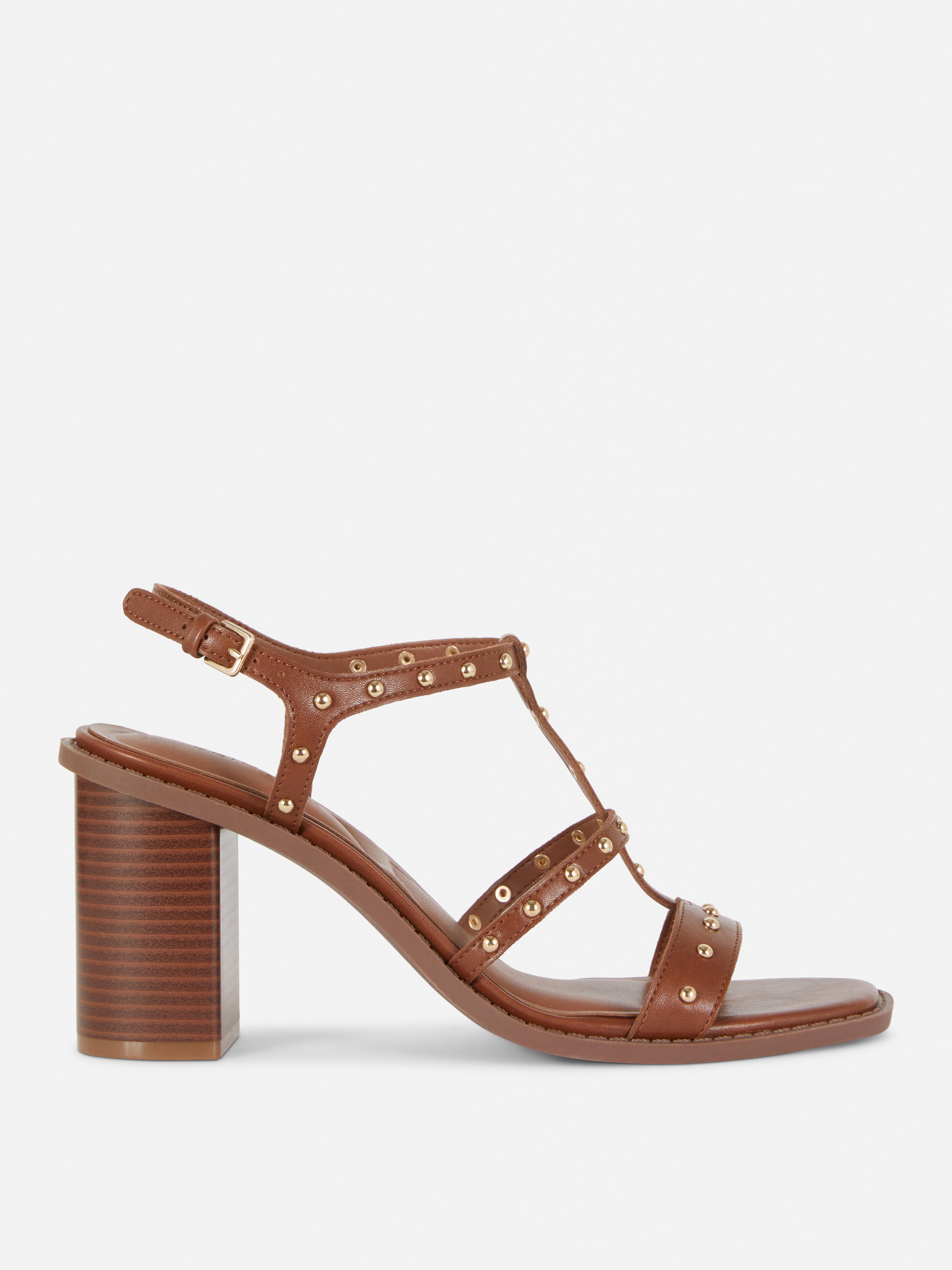 Studded Caged Sandal