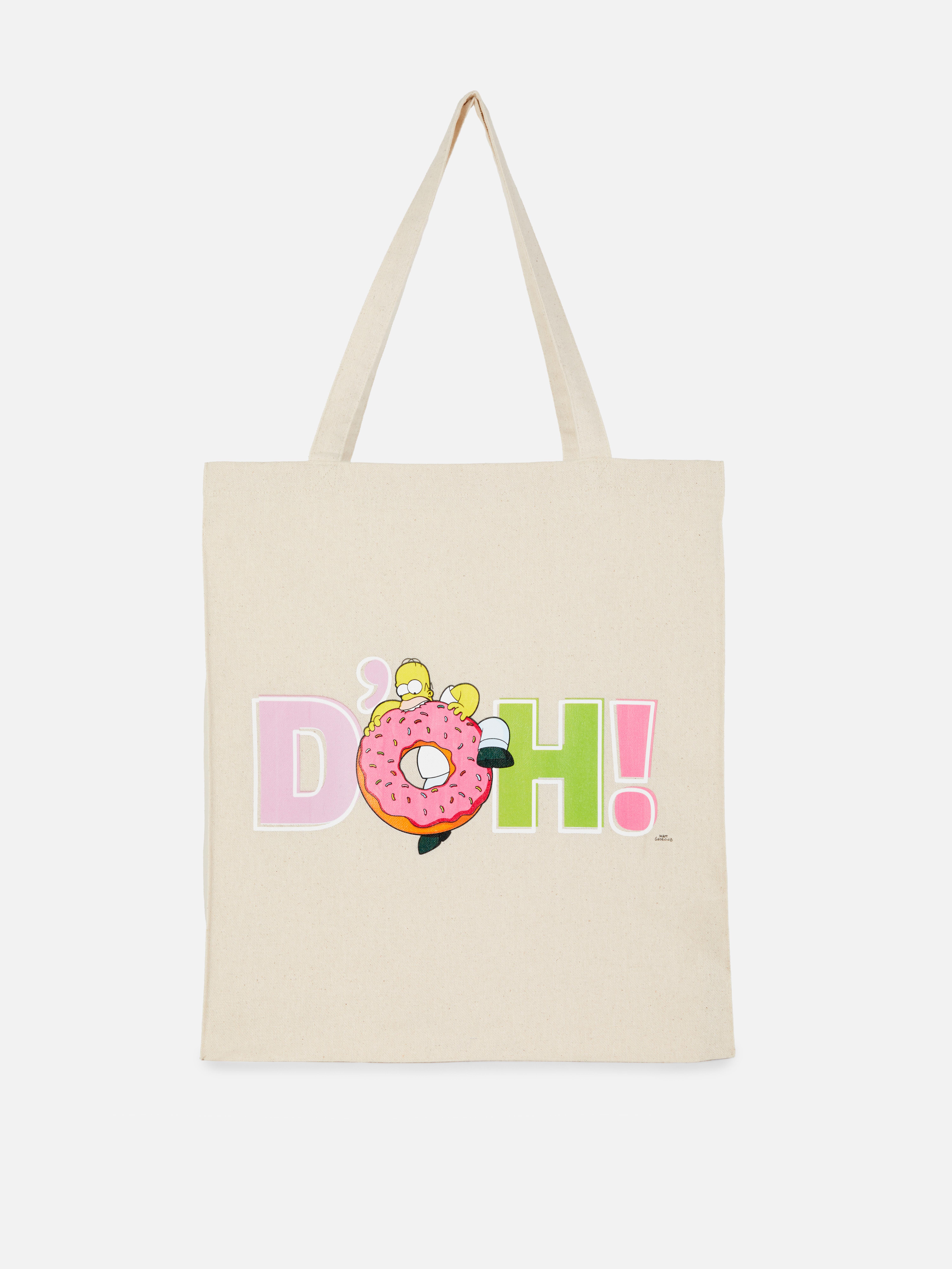 The Simpsons D'Oh Canvas Bag