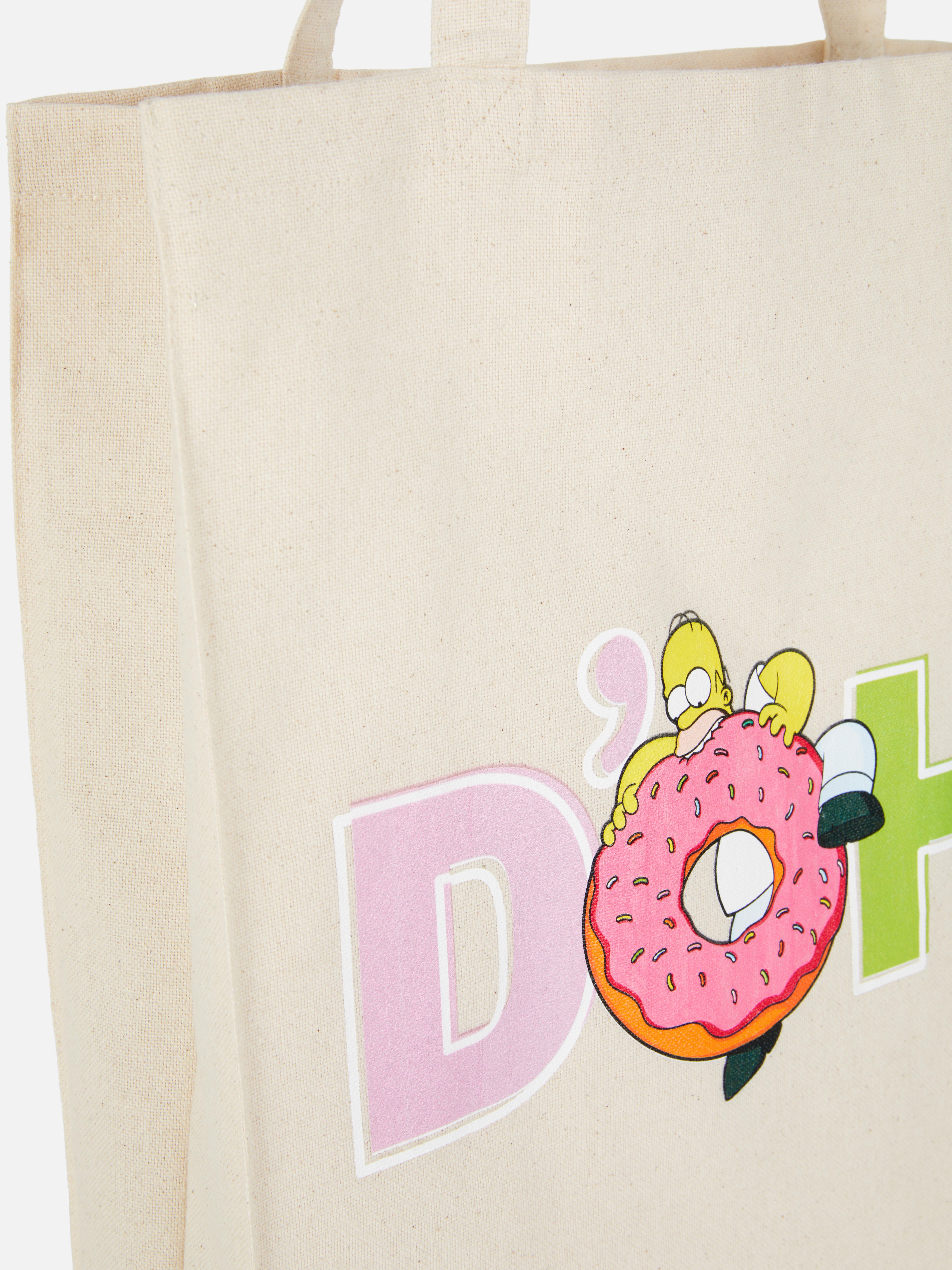 Canvas tas met 'D'Oh'-tekst The Simpsons