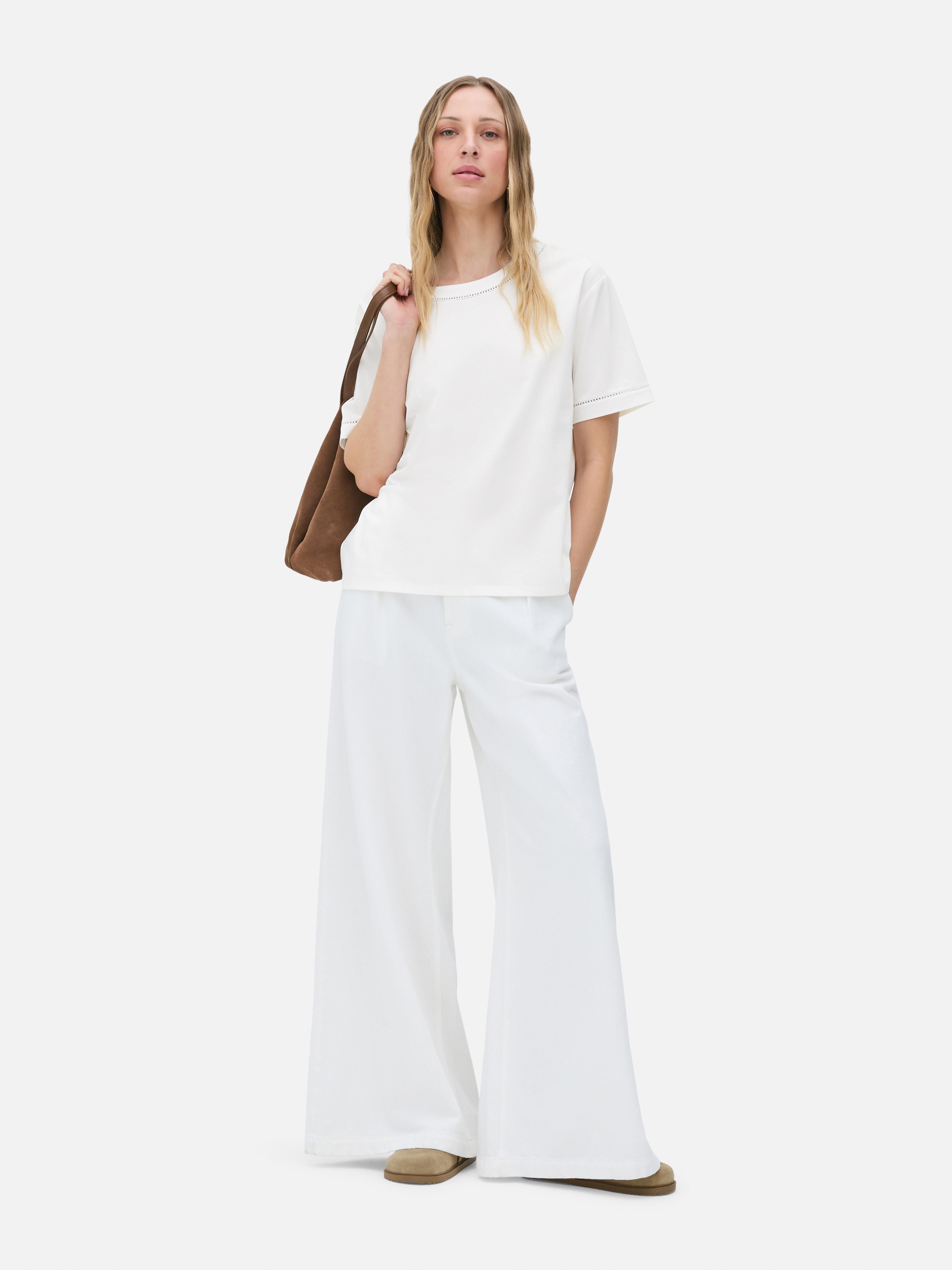 The Edit Embroidered Tee