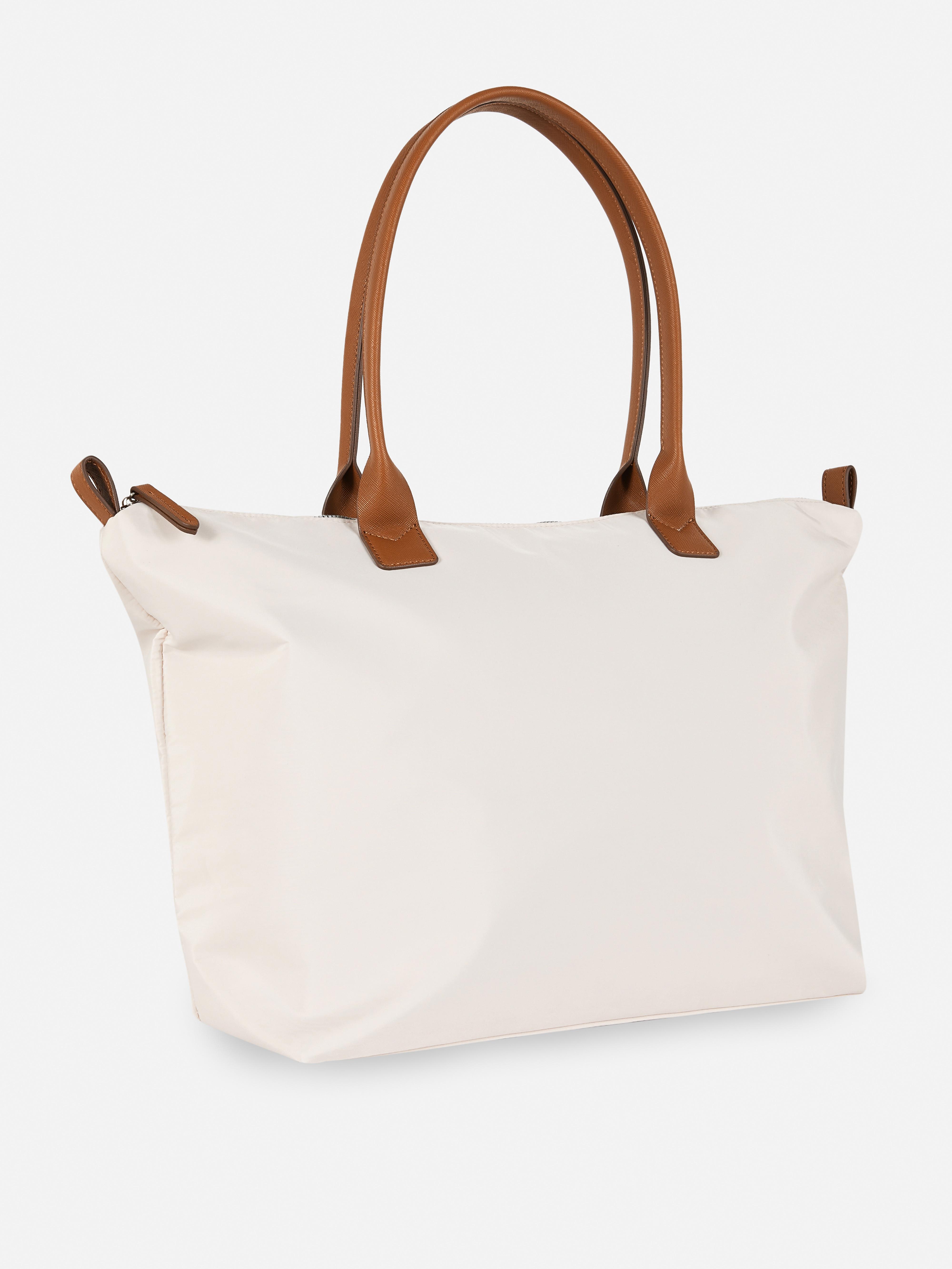 Borsa shopper con doppio manico